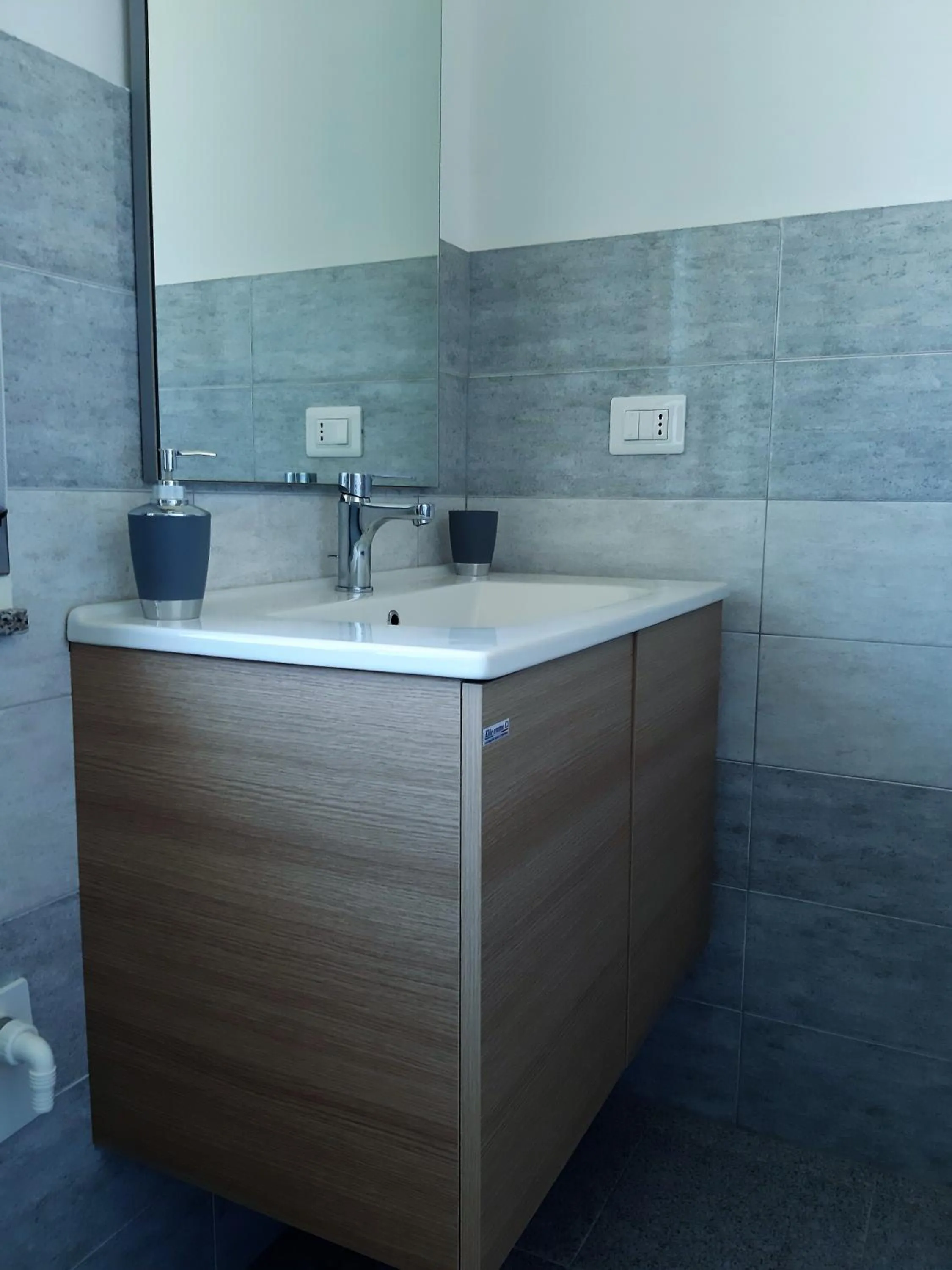 Bathroom in Living Piraino case vacanze