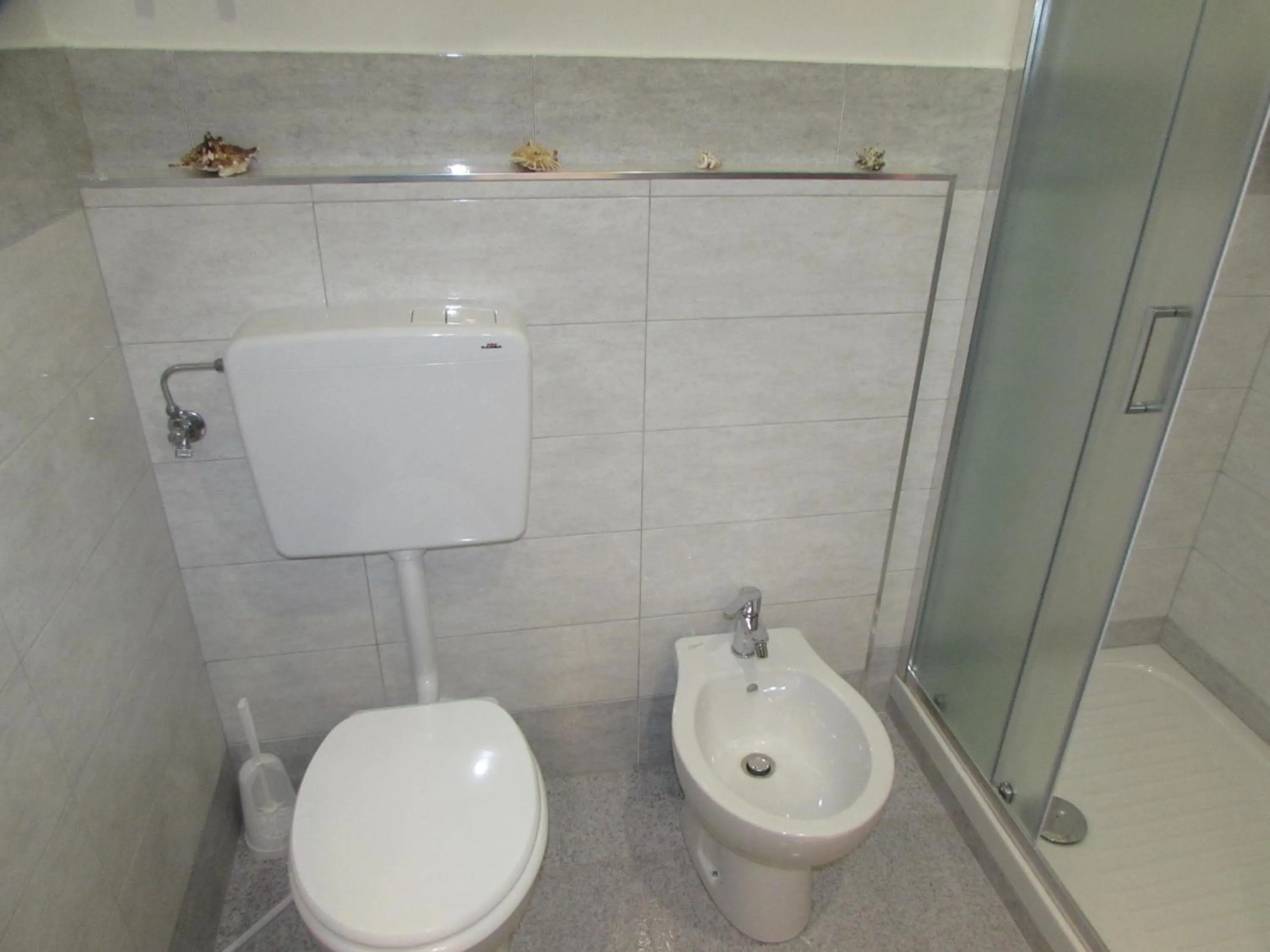 Bathroom in Living Piraino case vacanze