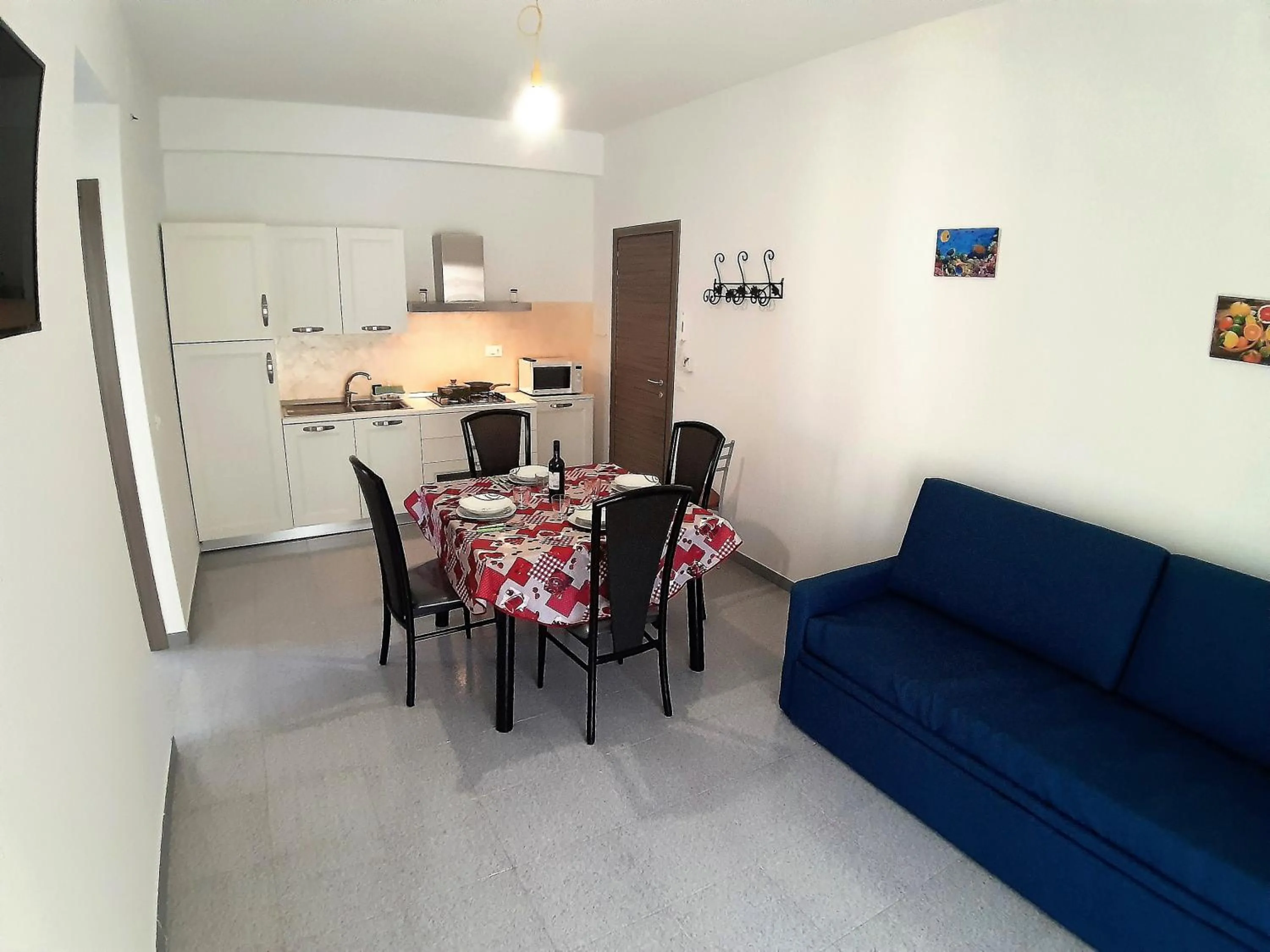 TV and multimedia in Living Piraino case vacanze