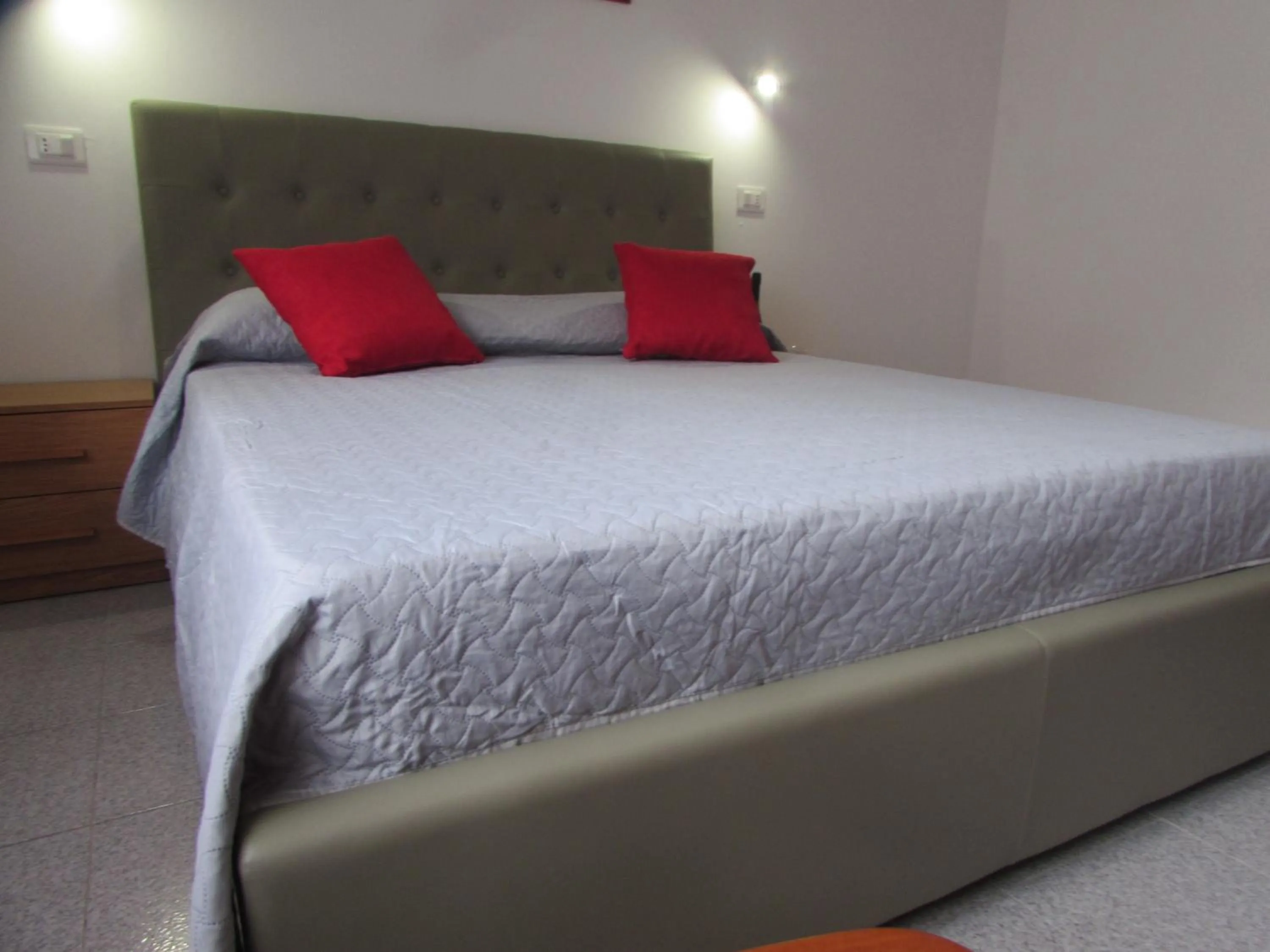 Bed in Living Piraino case vacanze