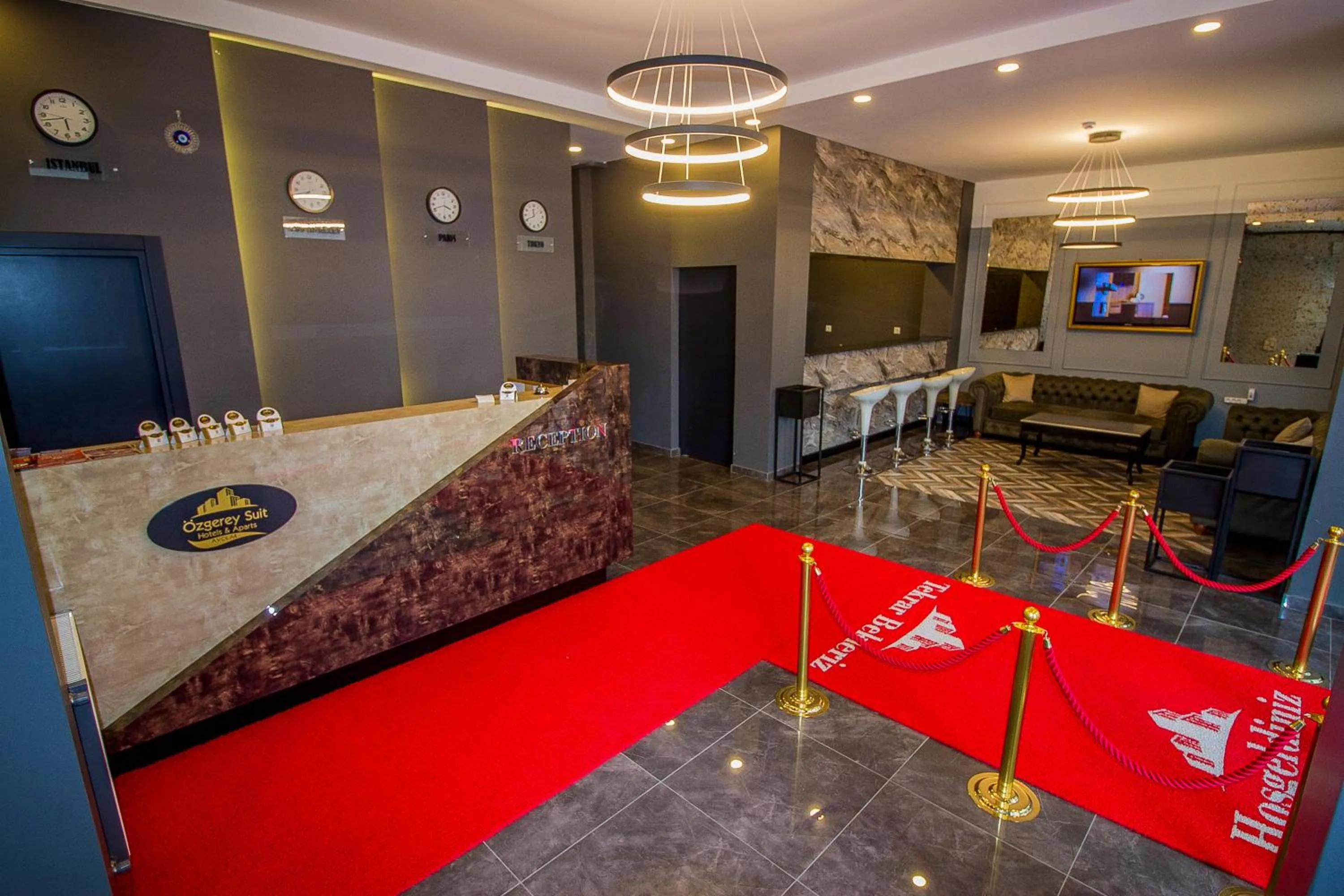 Decorative detail in Hit Suites Avcilar Hotel