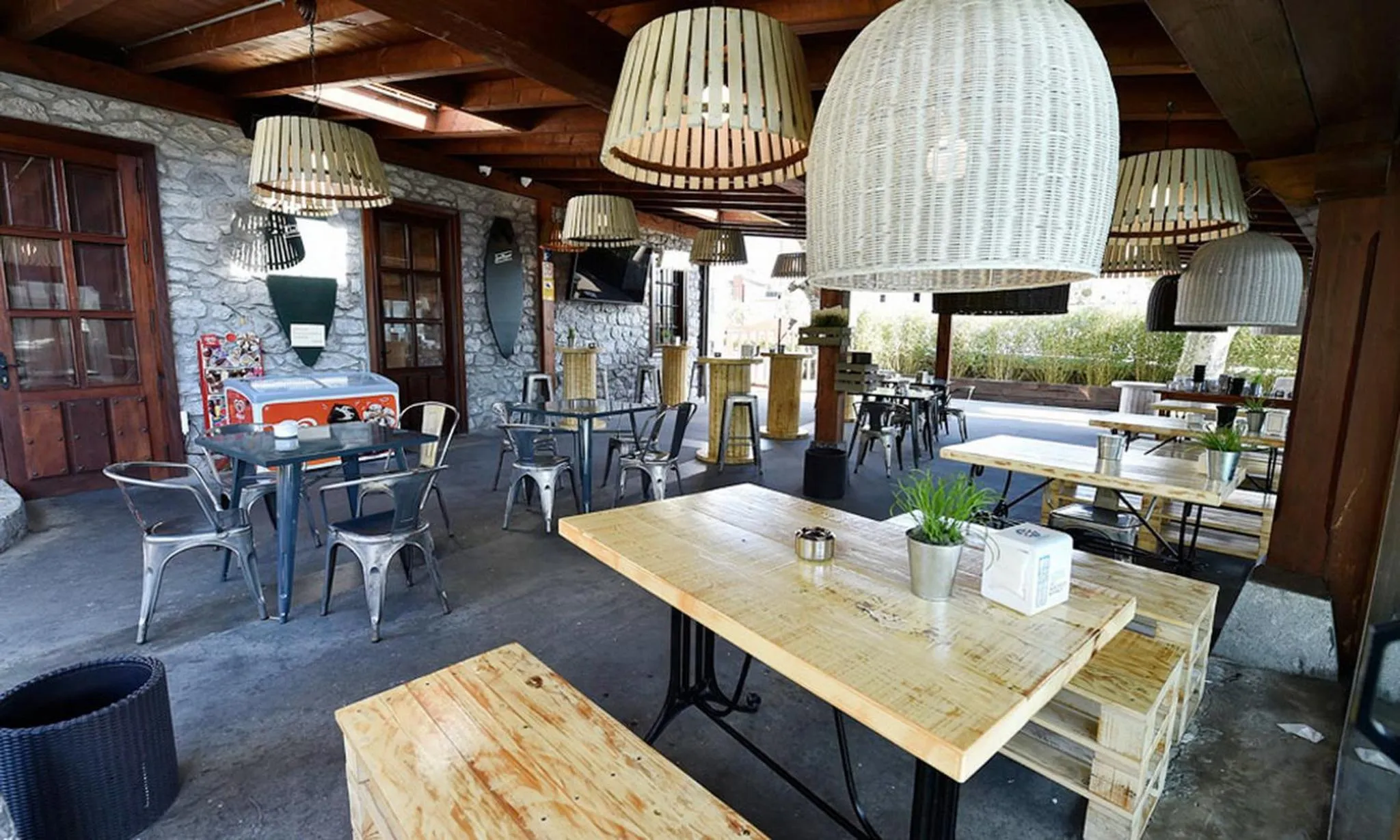 Dining area in Posada Término