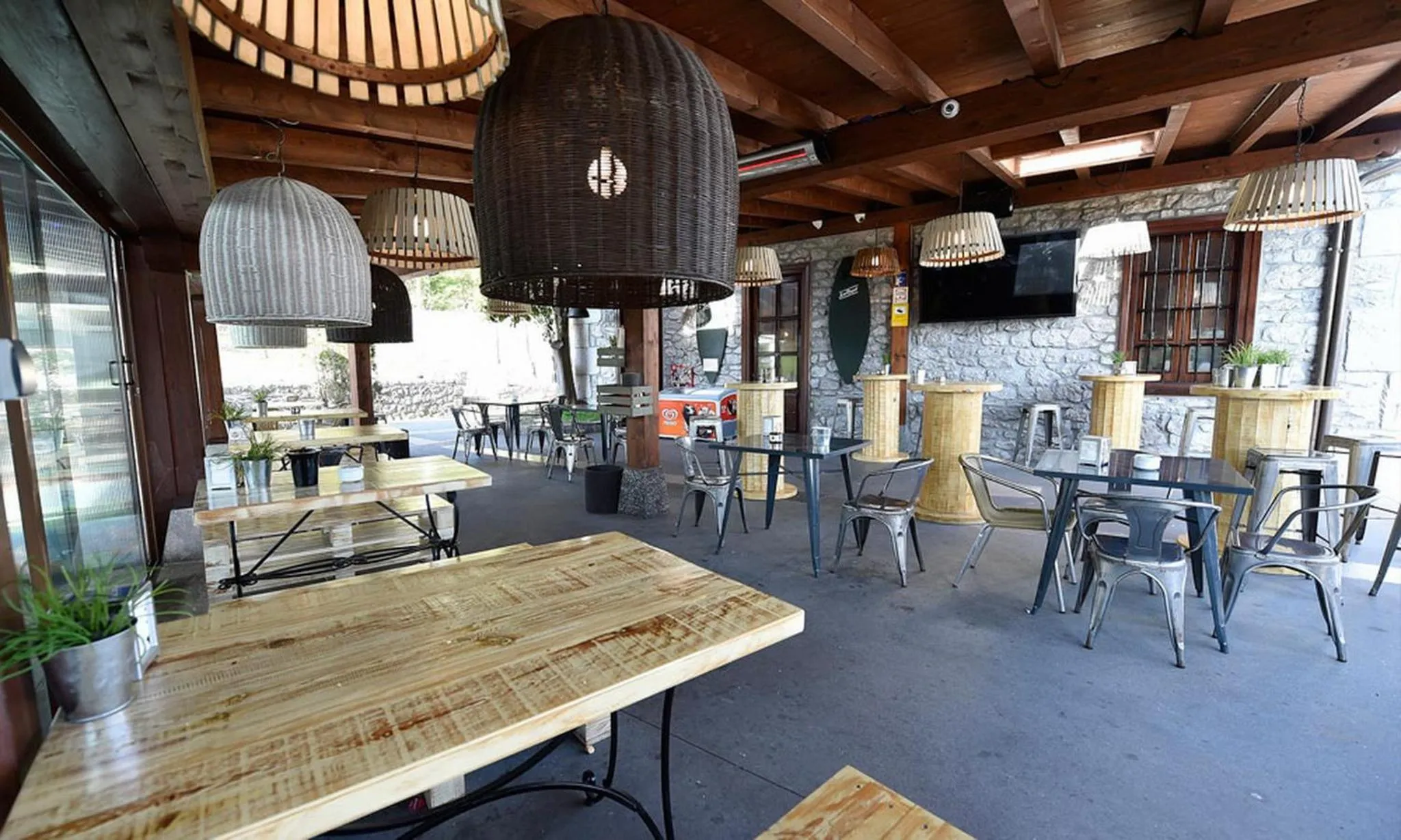 Dining area in Posada Término
