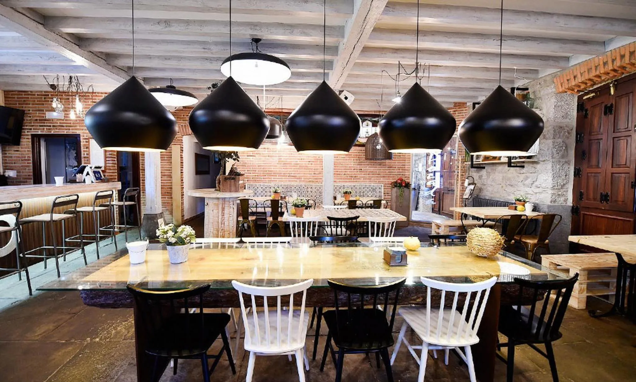 Dining area in Posada Término