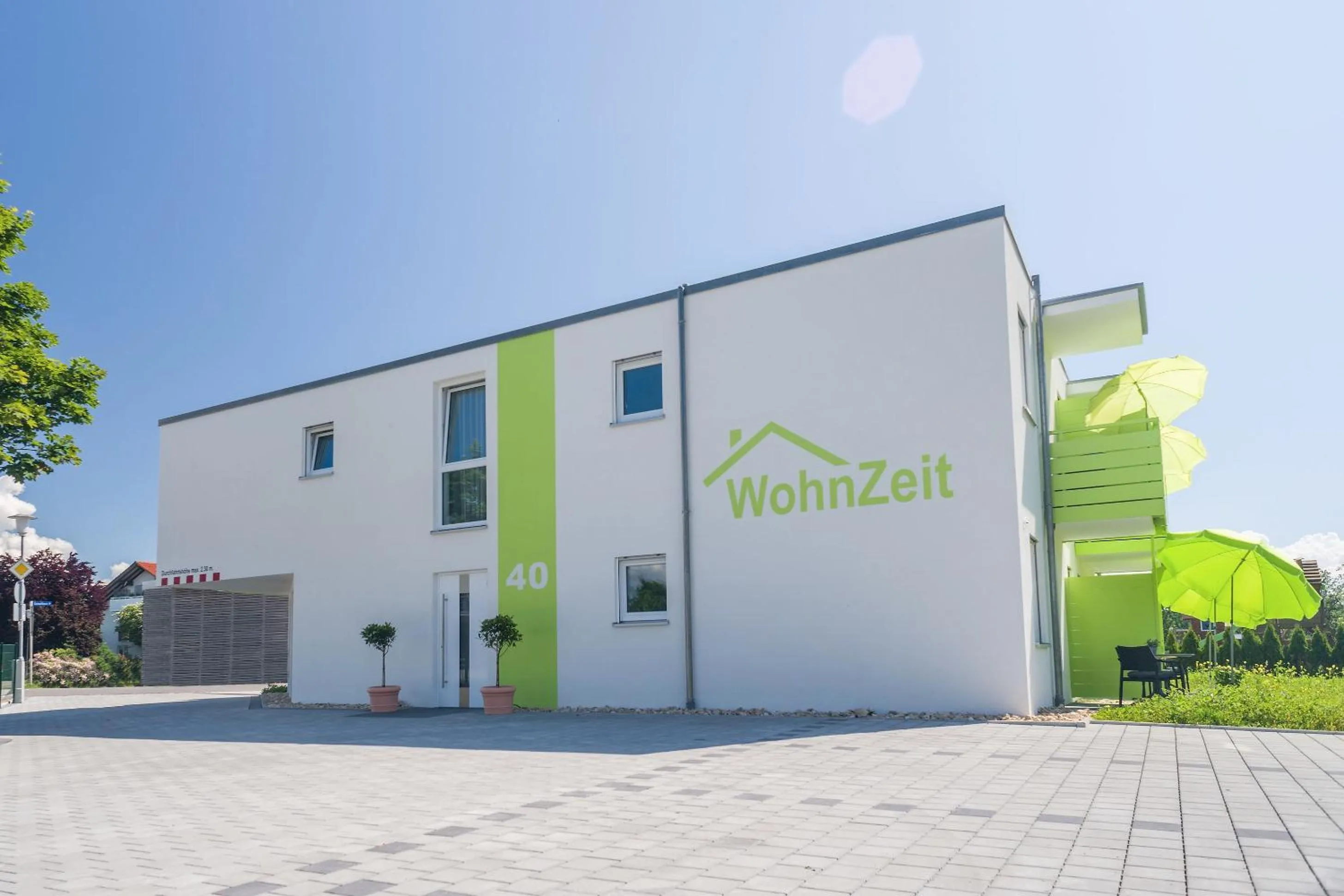 Property building in Apartments Amtzell, Selbst-Check-in