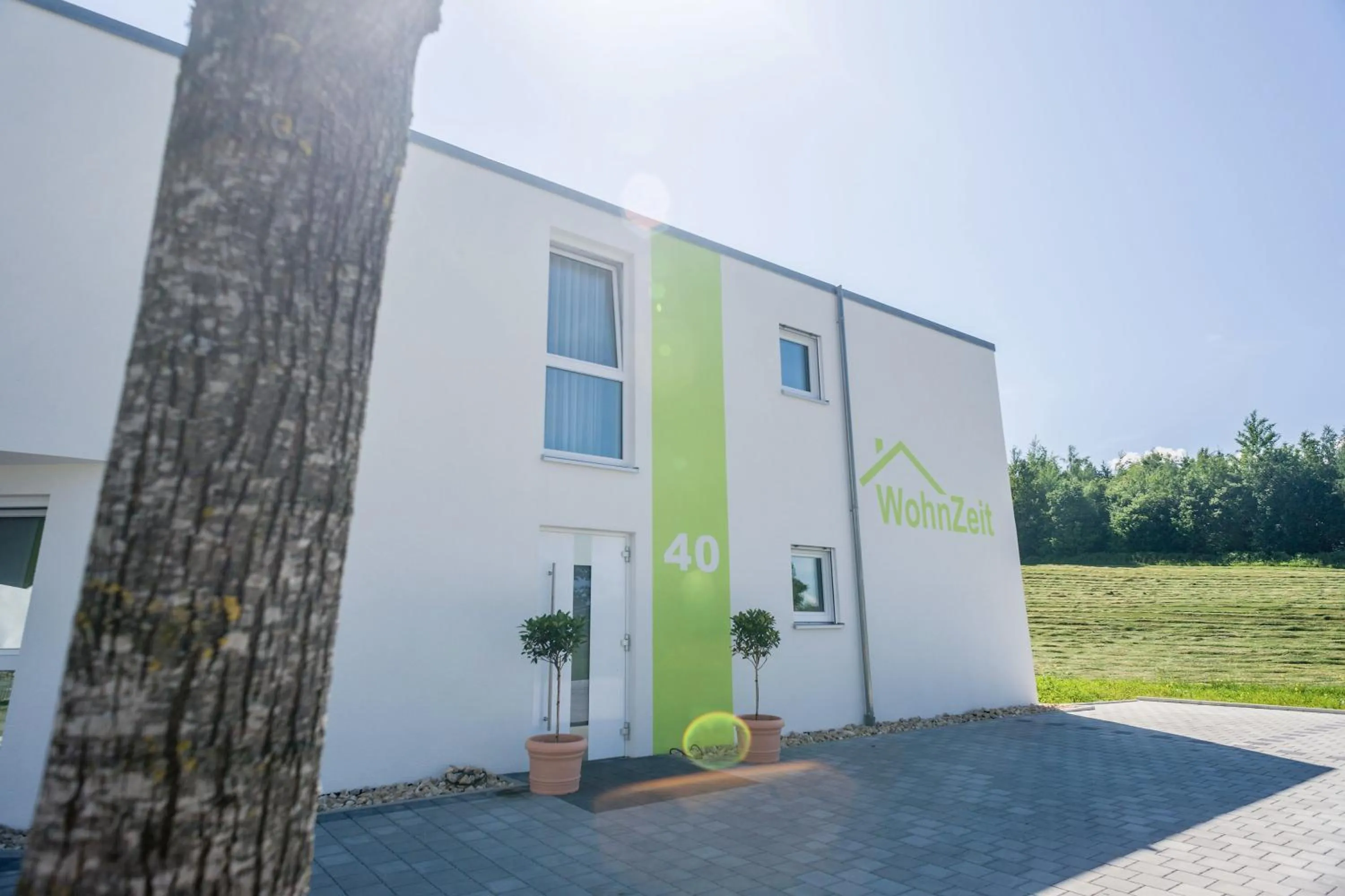 Property building in Apartments Amtzell, Selbst-Check-in