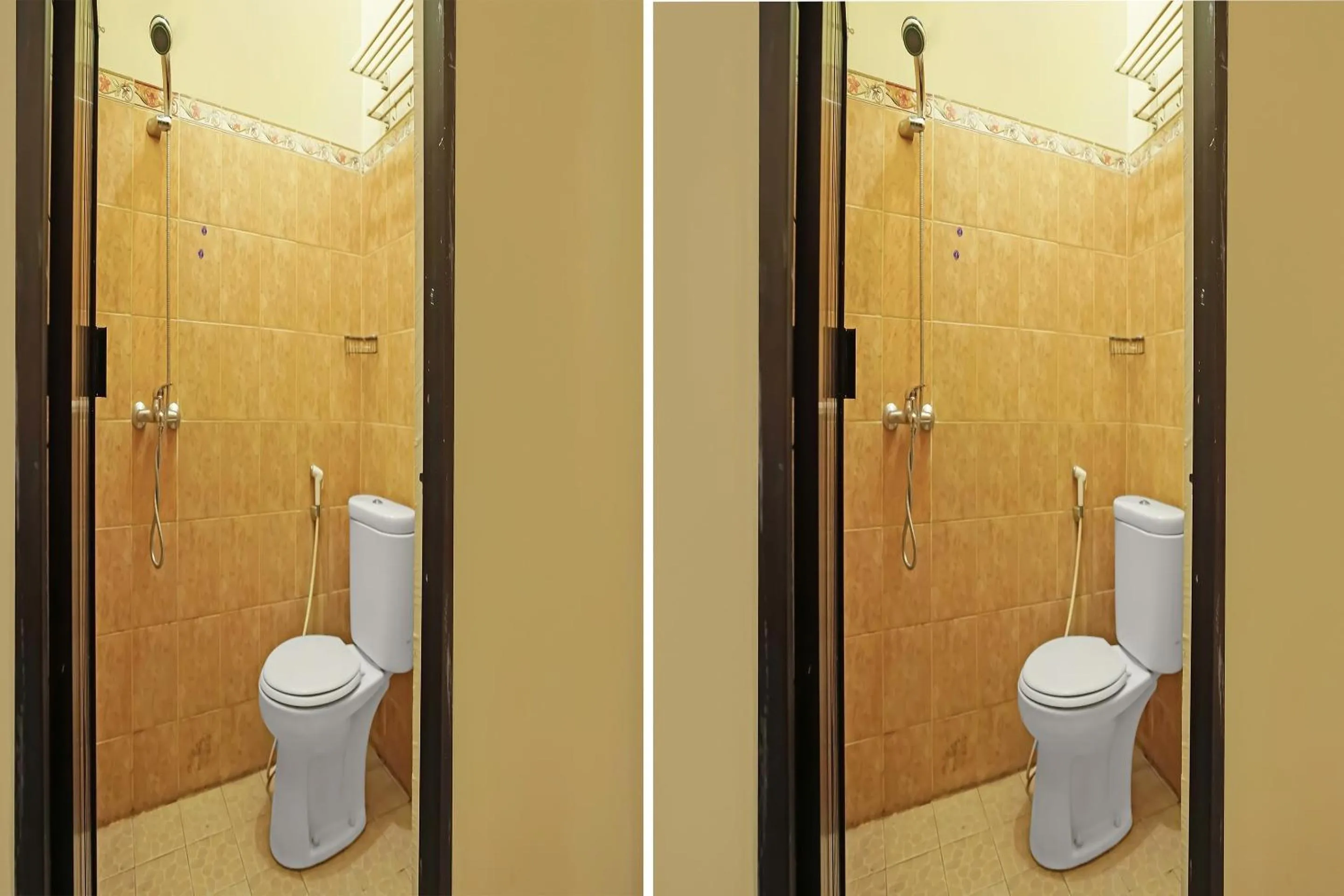 Bathroom in Hotel O Wisma Empat Lima Syariah