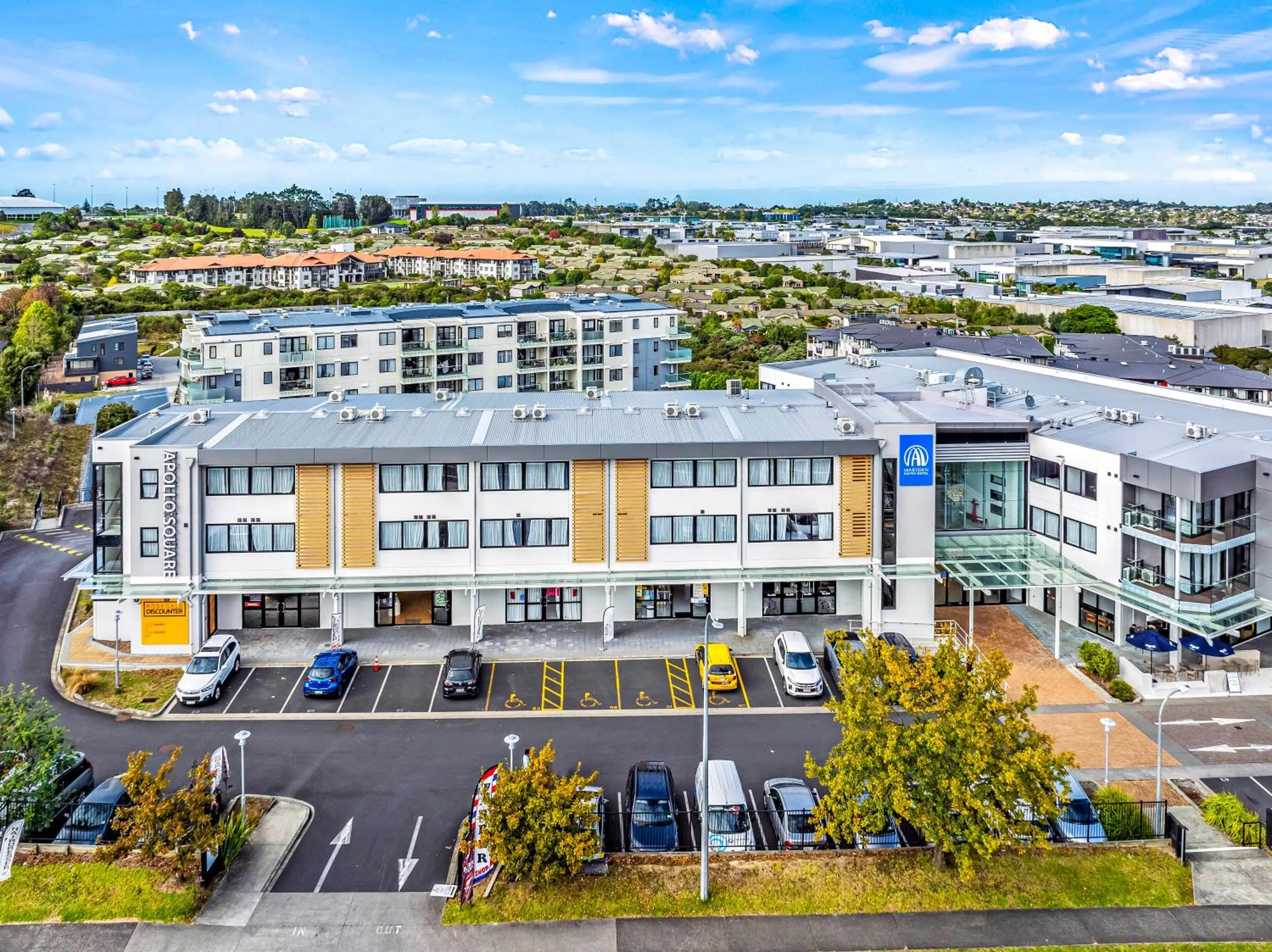 Property building in Marsden Suites Albany