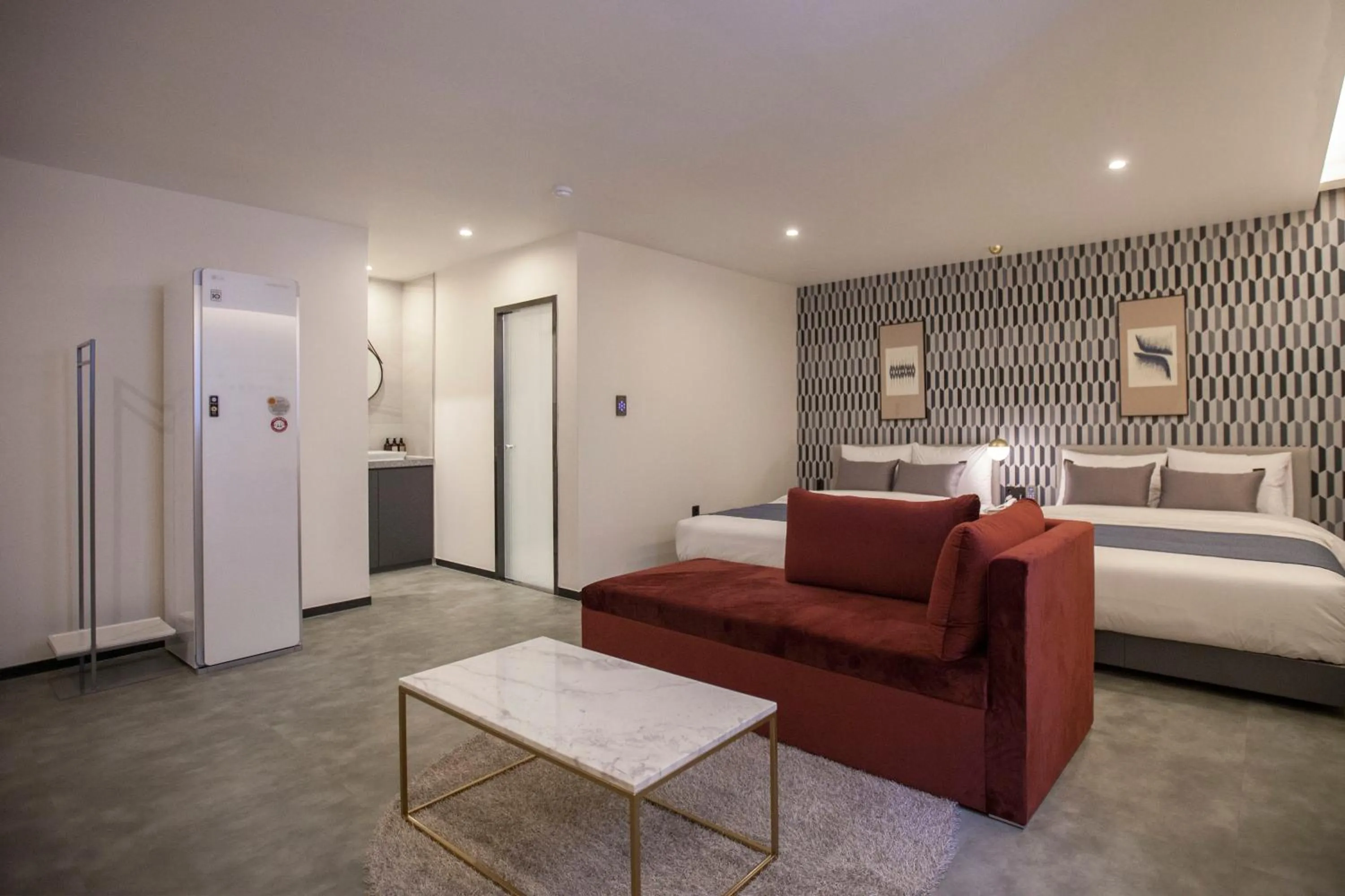 Bed in Browndot Hotel Masan Odong