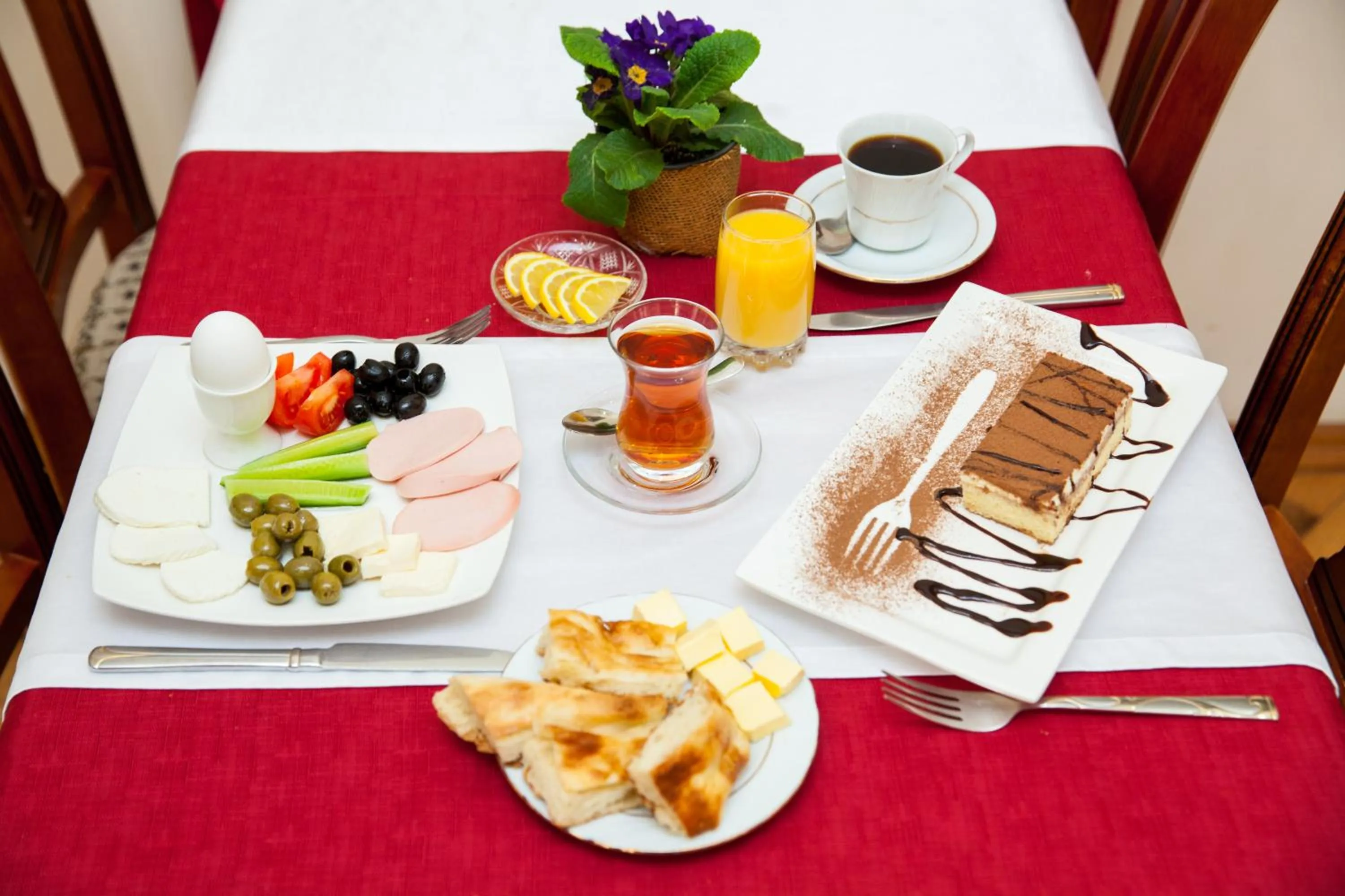 Food in Azcot Hotel - Nizami Street