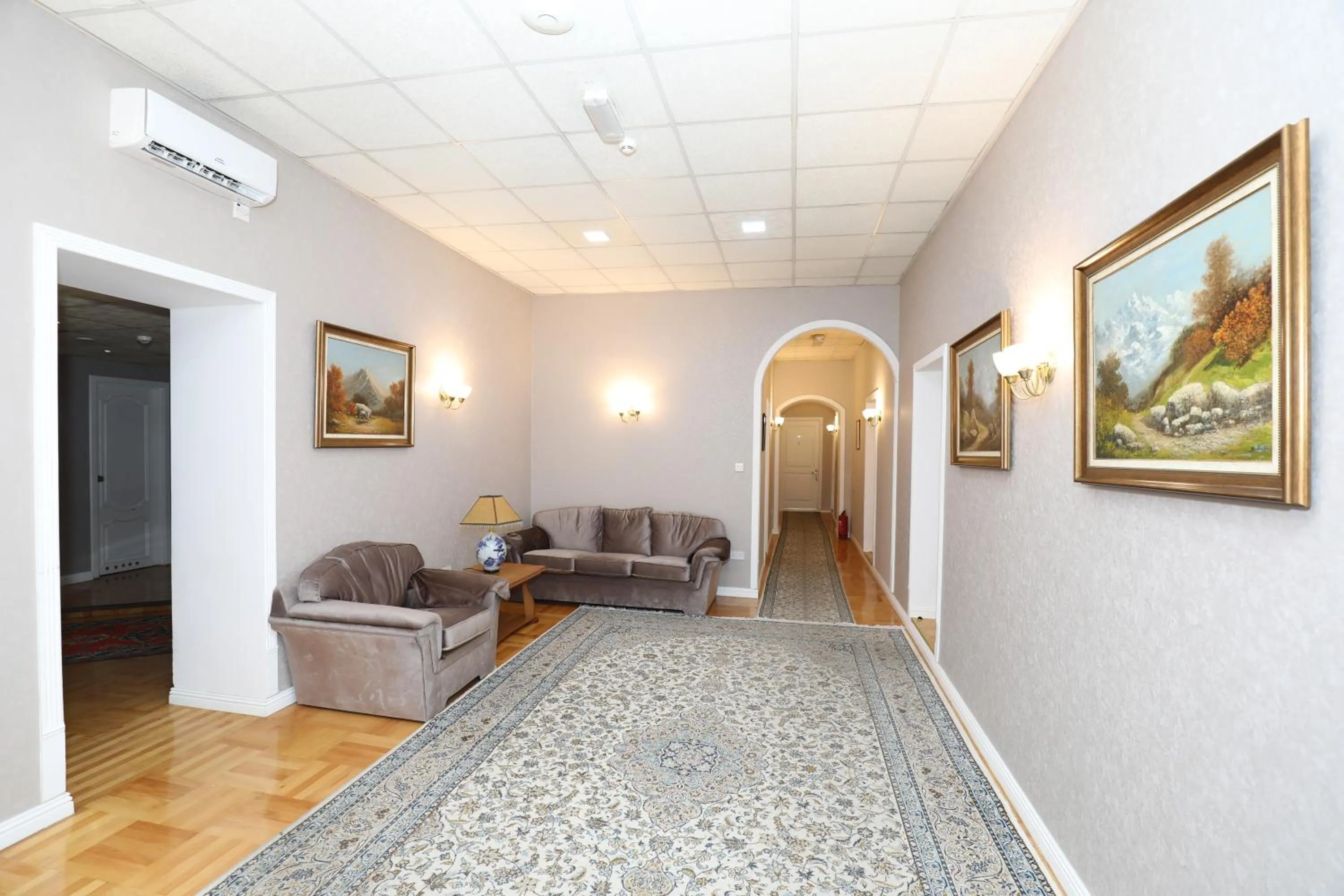 Seating area in Azcot Hotel - Nizami Street