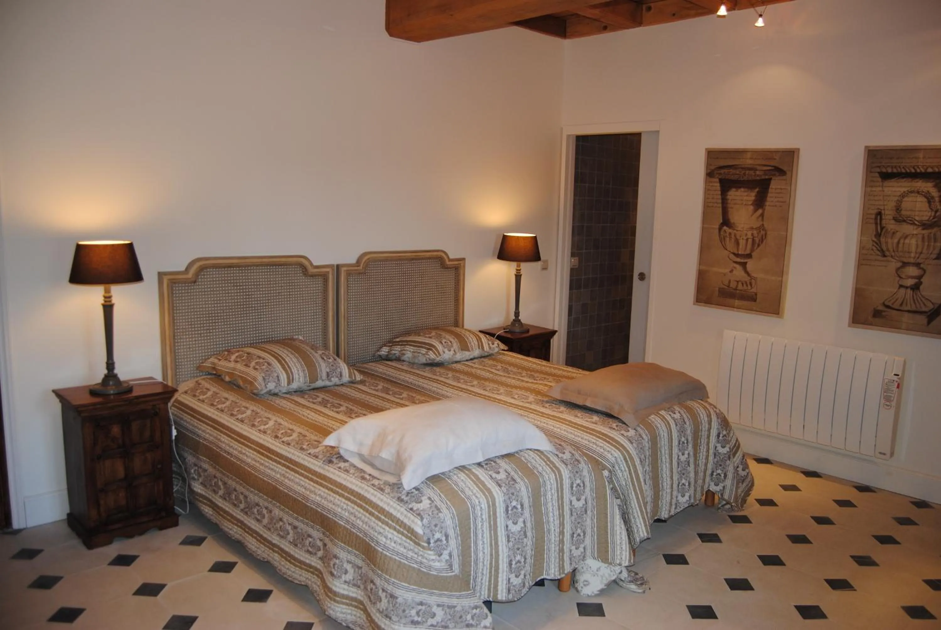 Bedroom in Château de Mazières