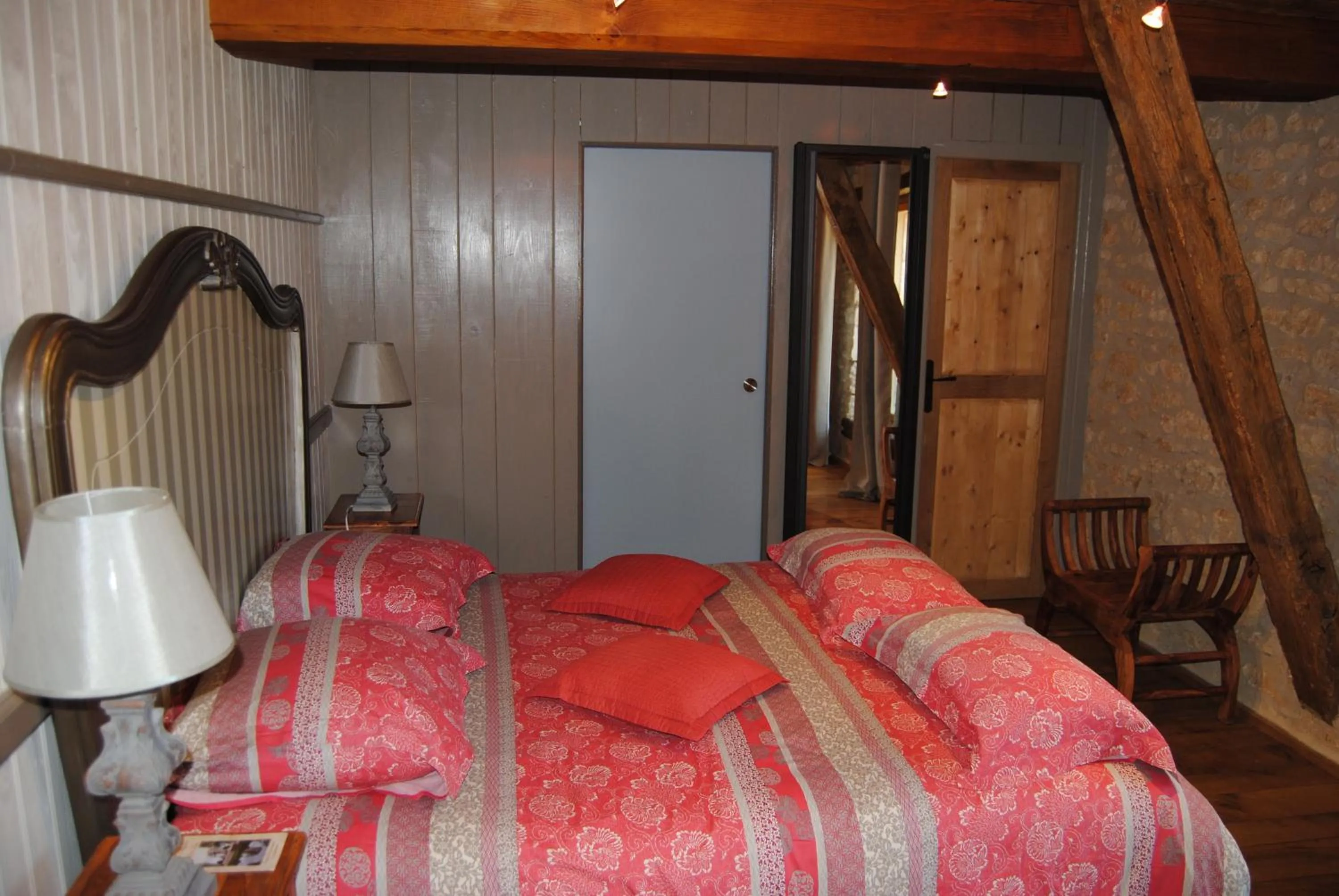 Bedroom in Château de Mazières