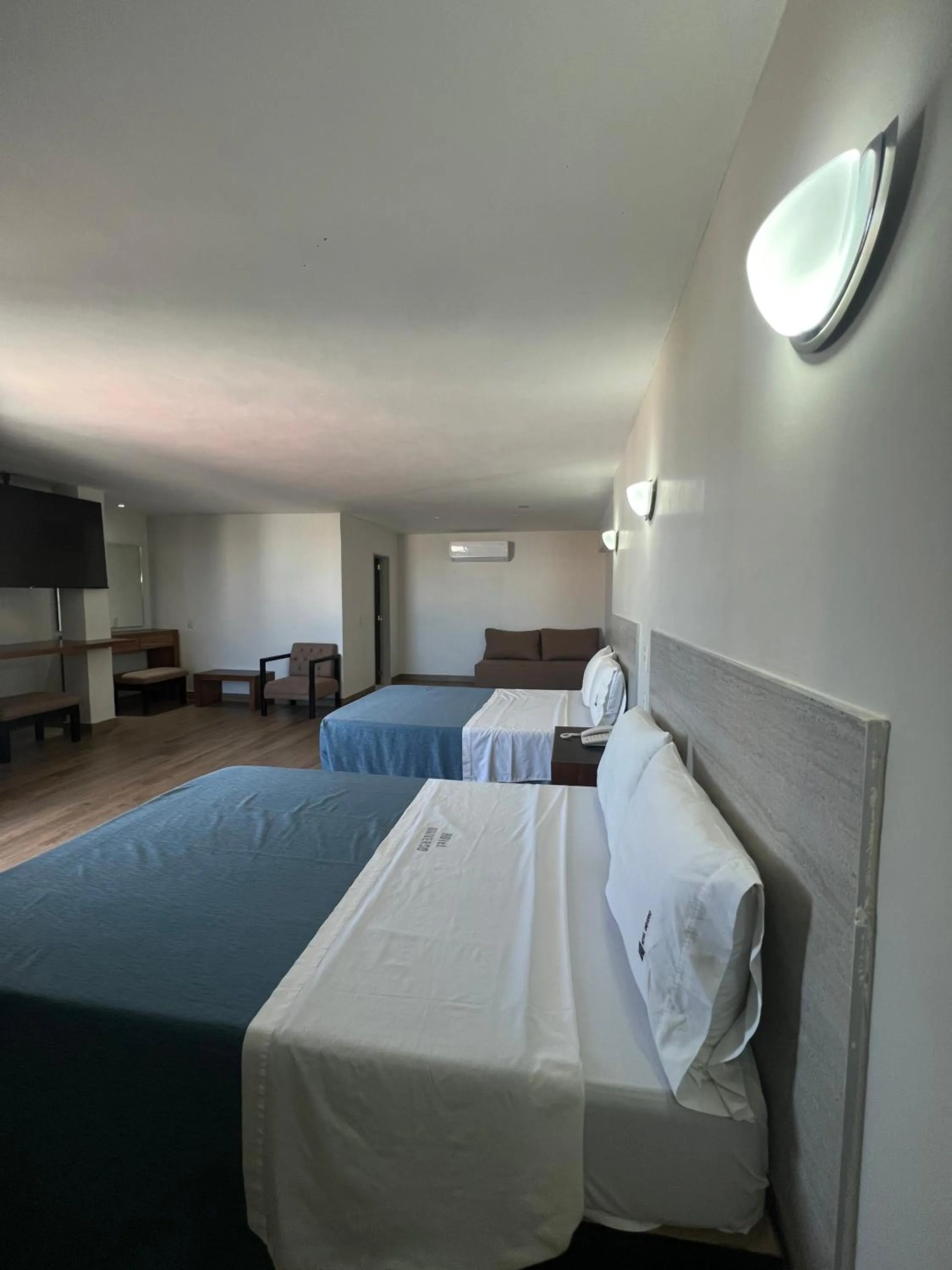 Bed in Hotel Universo