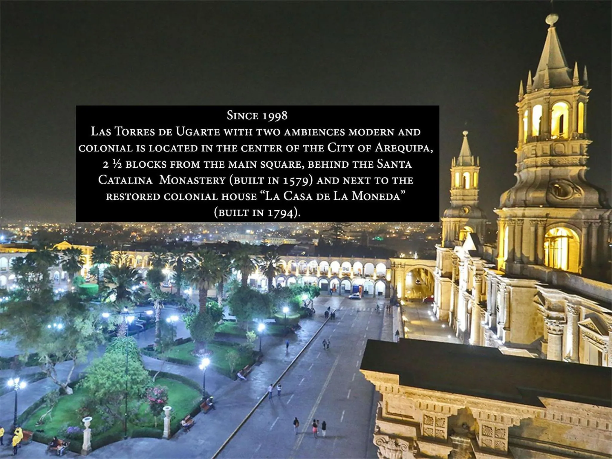 Location in Las Torres de Ugarte