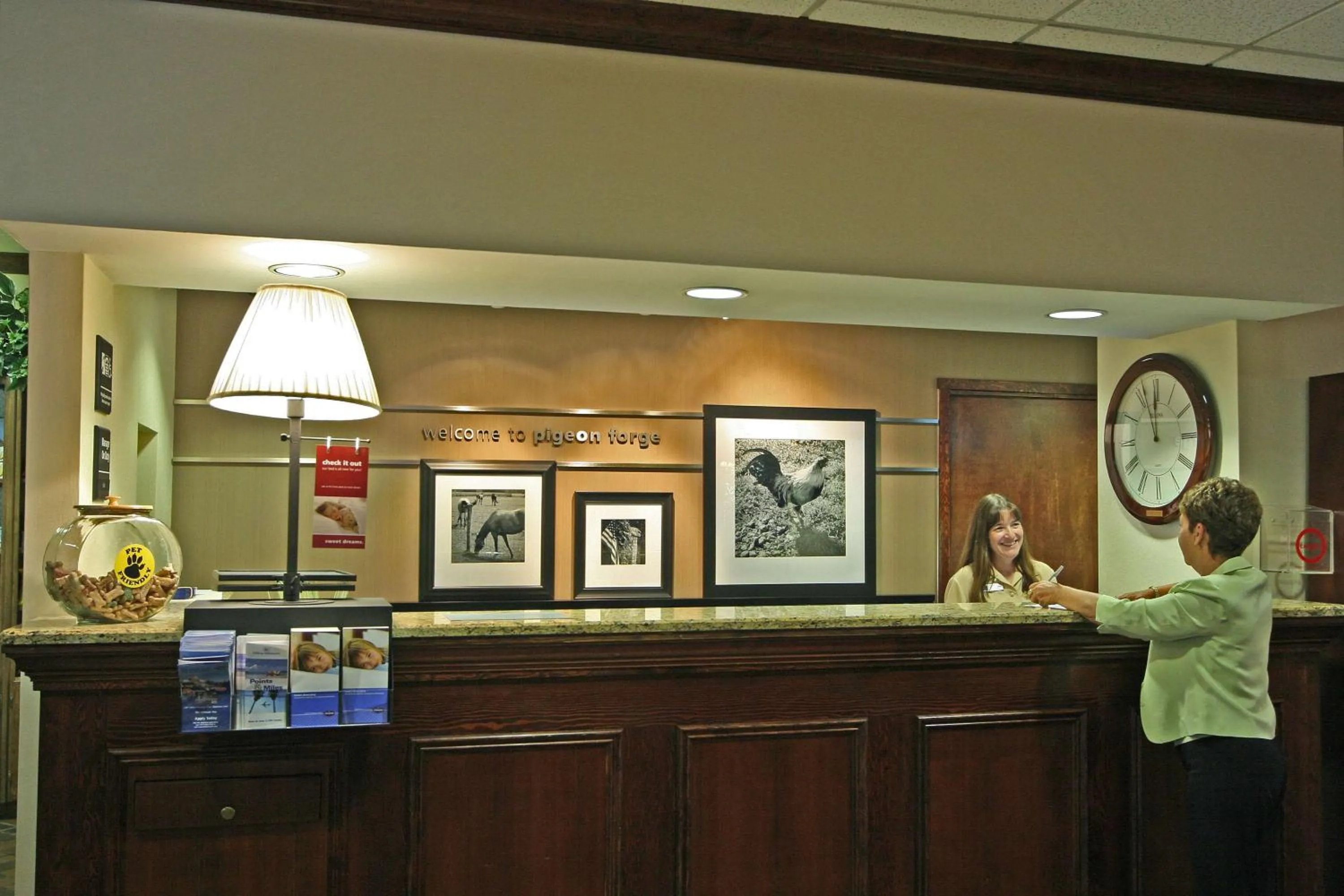 Lobby or reception in Hampton Inn & Suites Pigeon Forge On The Parkway