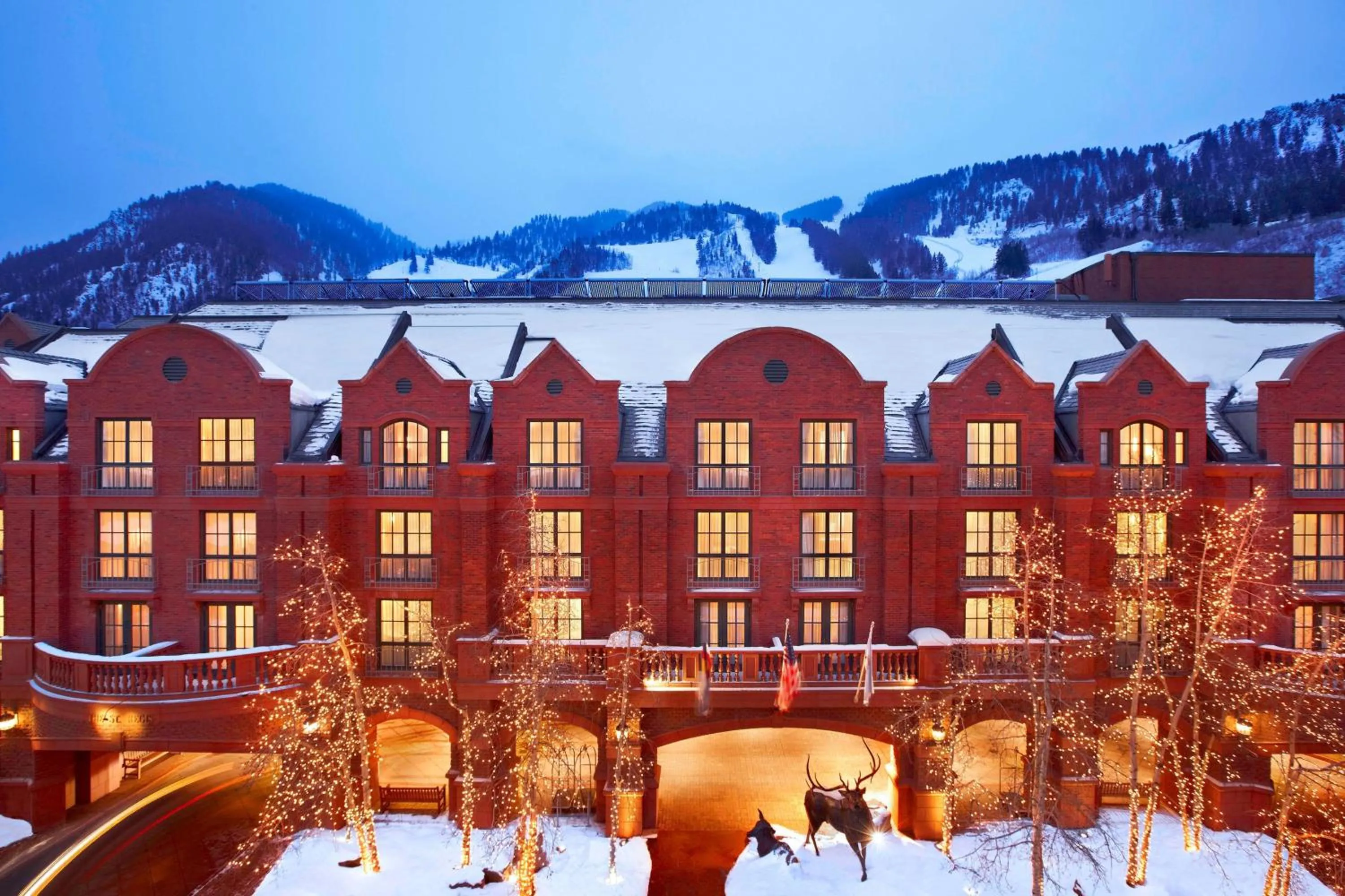 Property building in St. Regis Aspen Resort