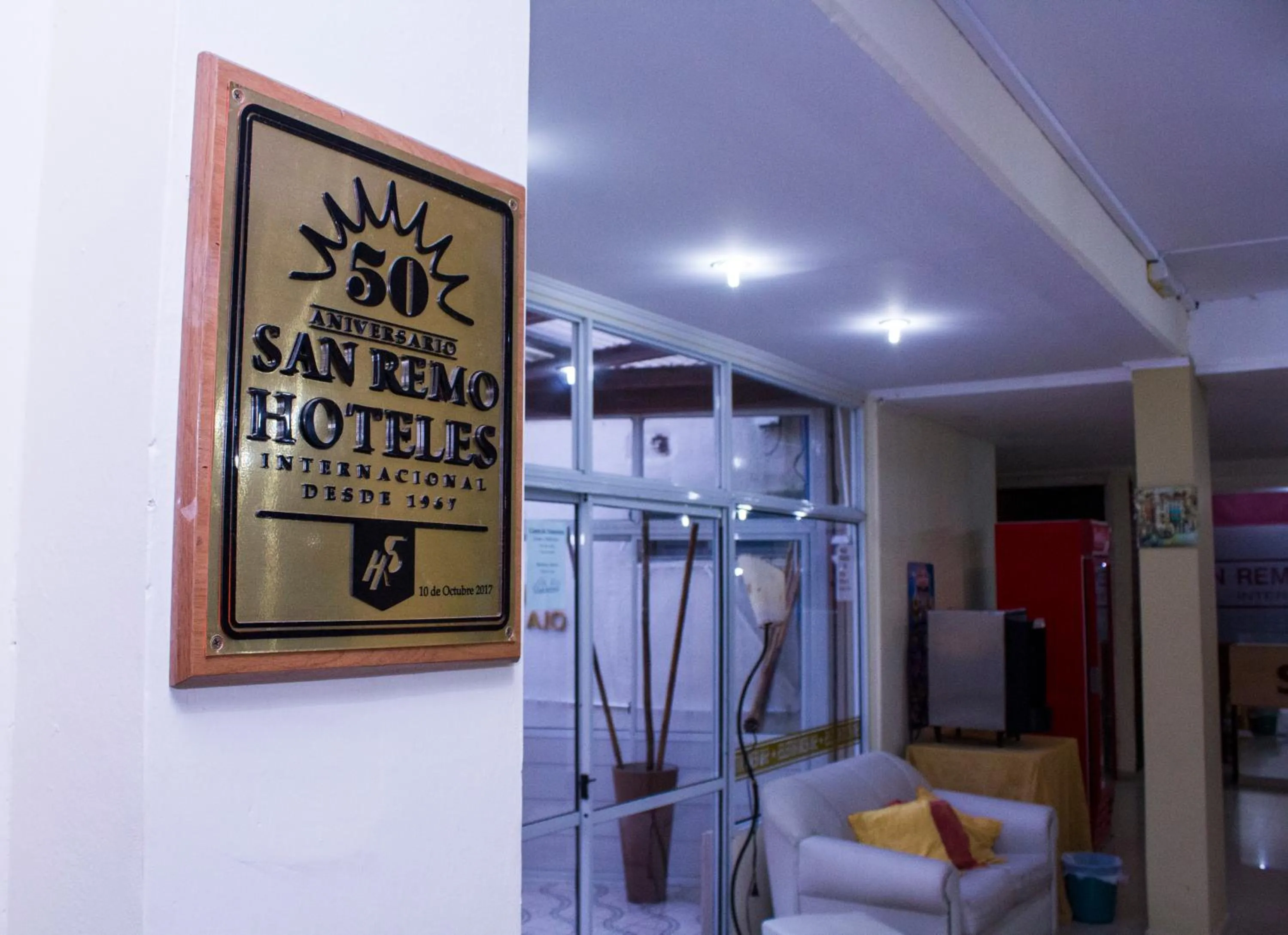 Property logo or sign in Hotel San Remo Majestic