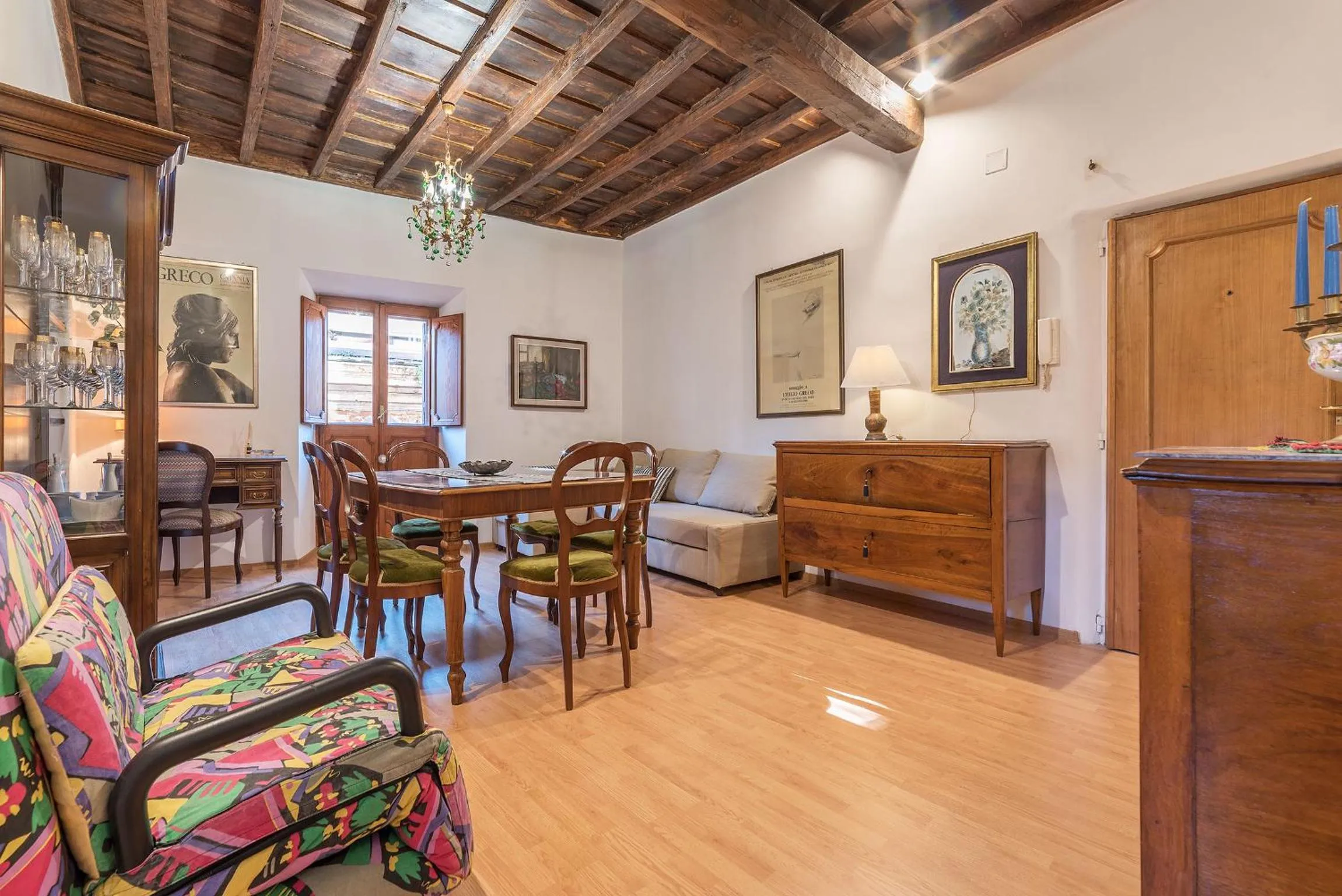 Living room in GuestHost - Montecitorio & Pantheon Stylish Flat