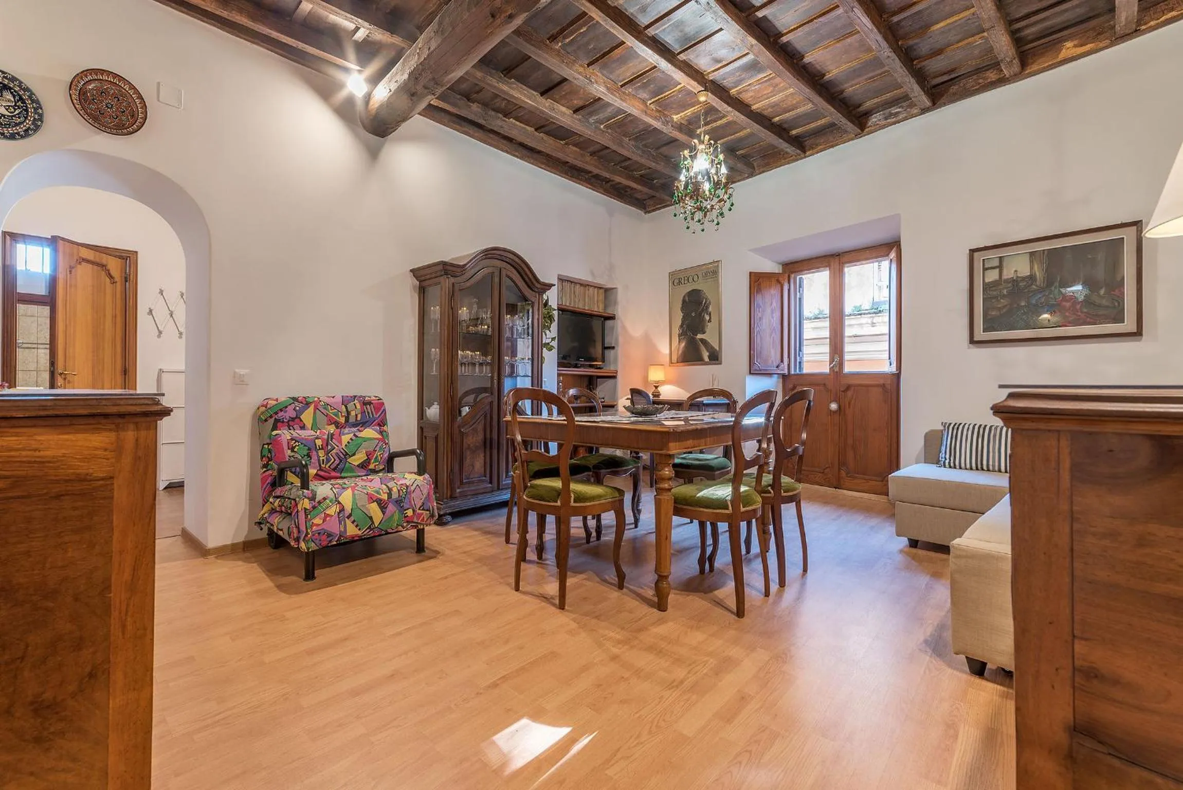 Living room in GuestHost - Montecitorio & Pantheon Stylish Flat