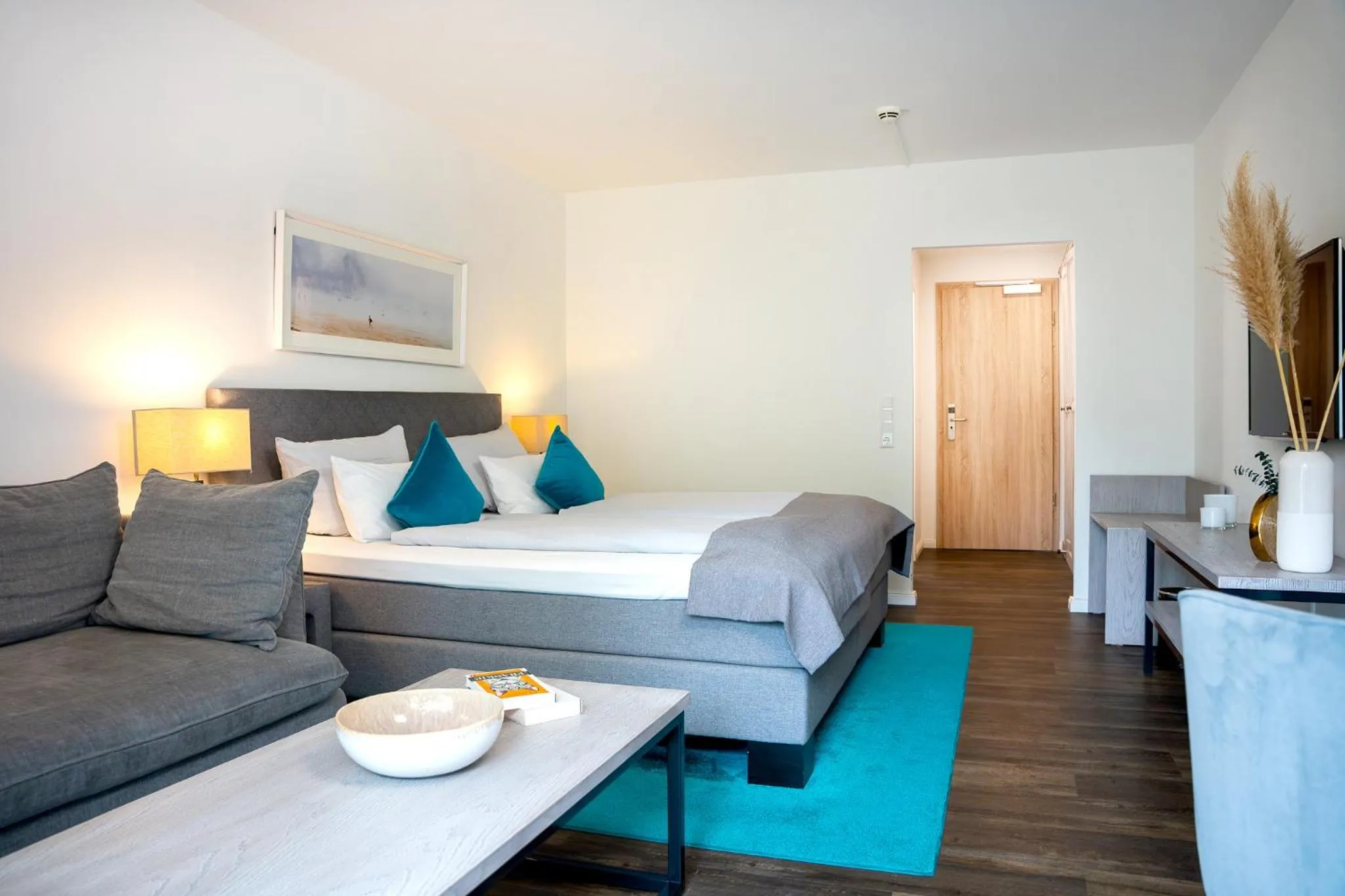 Bed in Intermar Hotel & Apartments