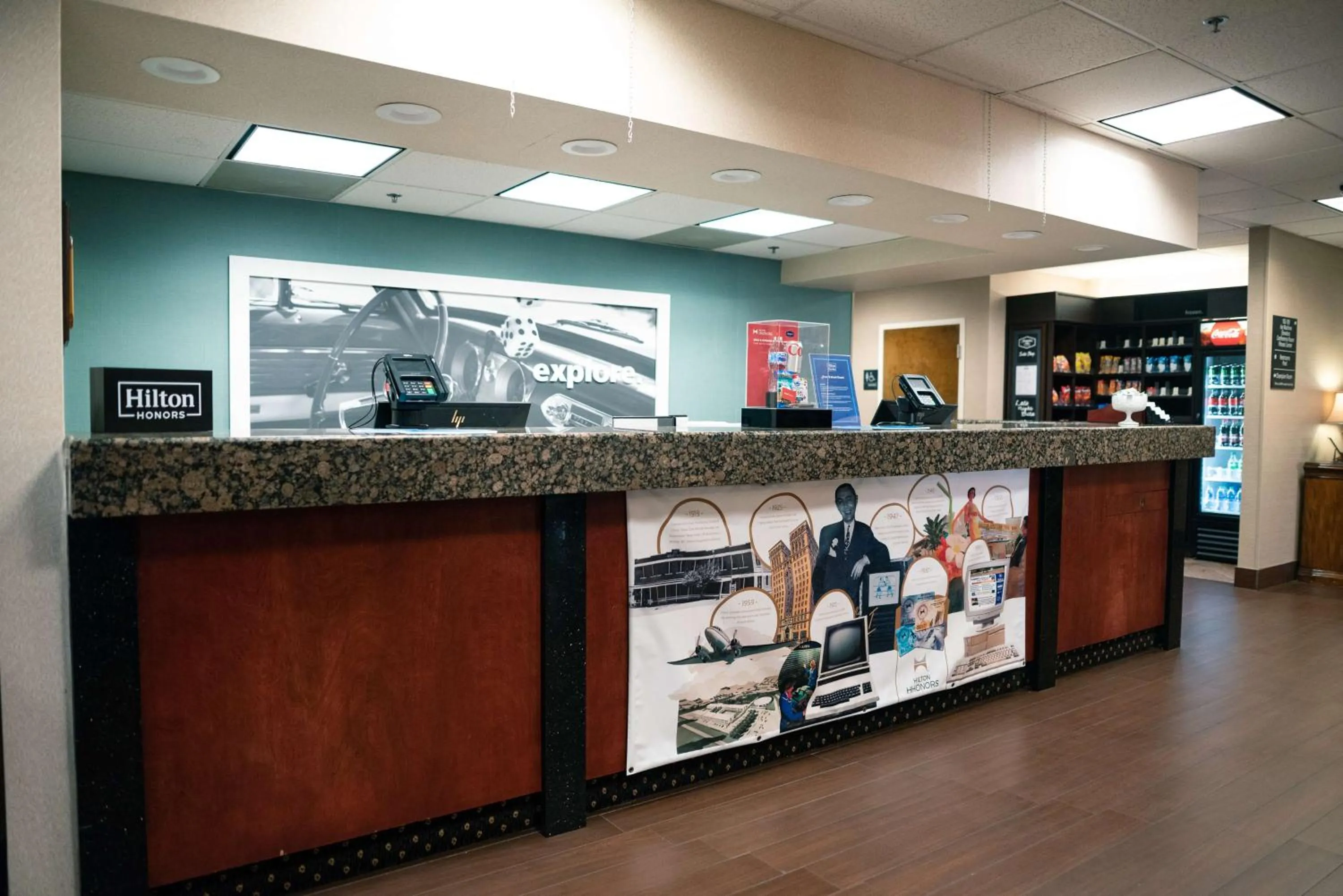 Lobby or reception in Hampton Inn Oklahoma City-Northwest