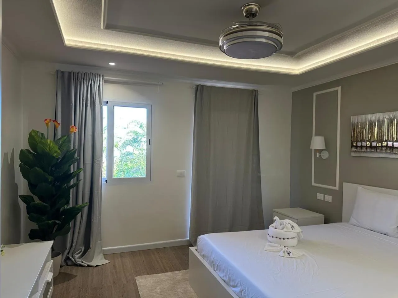 Bed in Soficu Hotel El Edén Dominicus