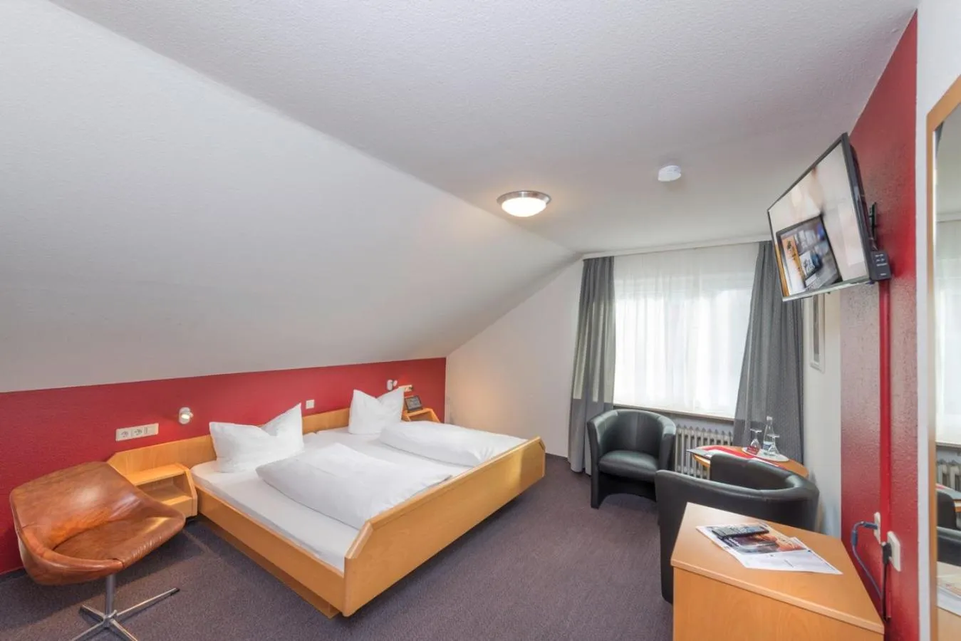 Photo of the whole room, Bed in Landgasthof Ochsen