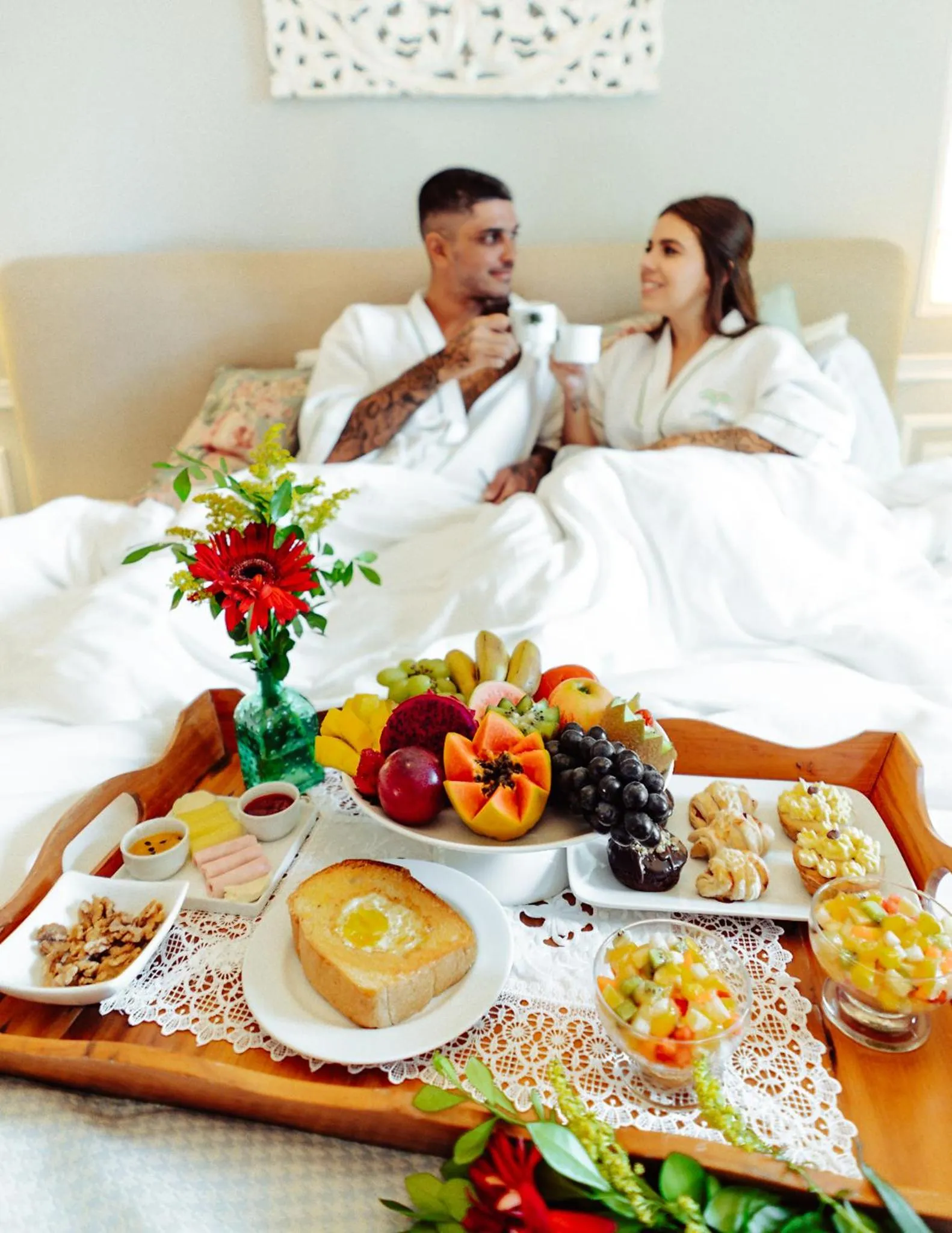 Bed in Hotel Reggia Catarina