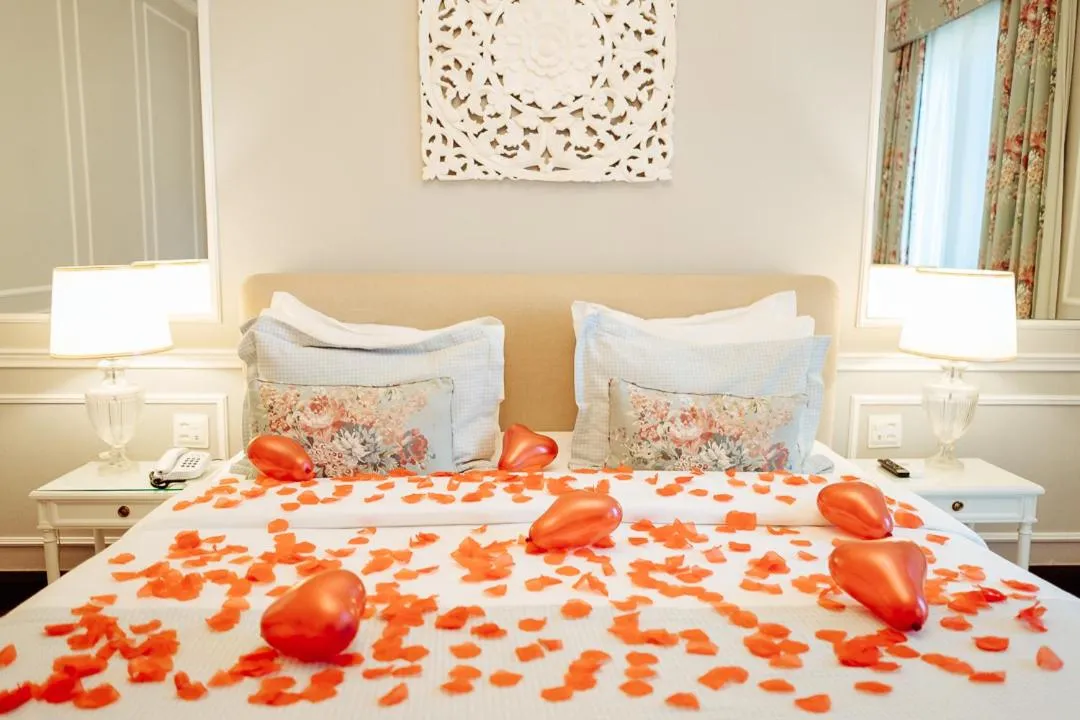 Bed in Hotel Reggia Catarina