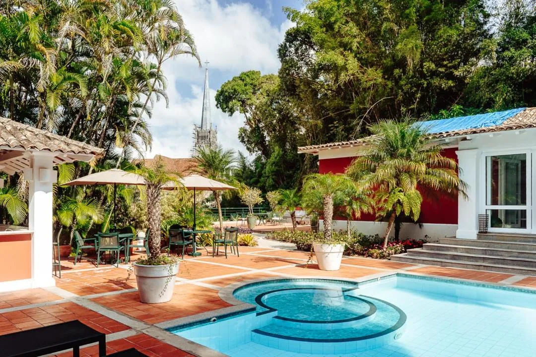 Patio in Hotel Reggia Catarina