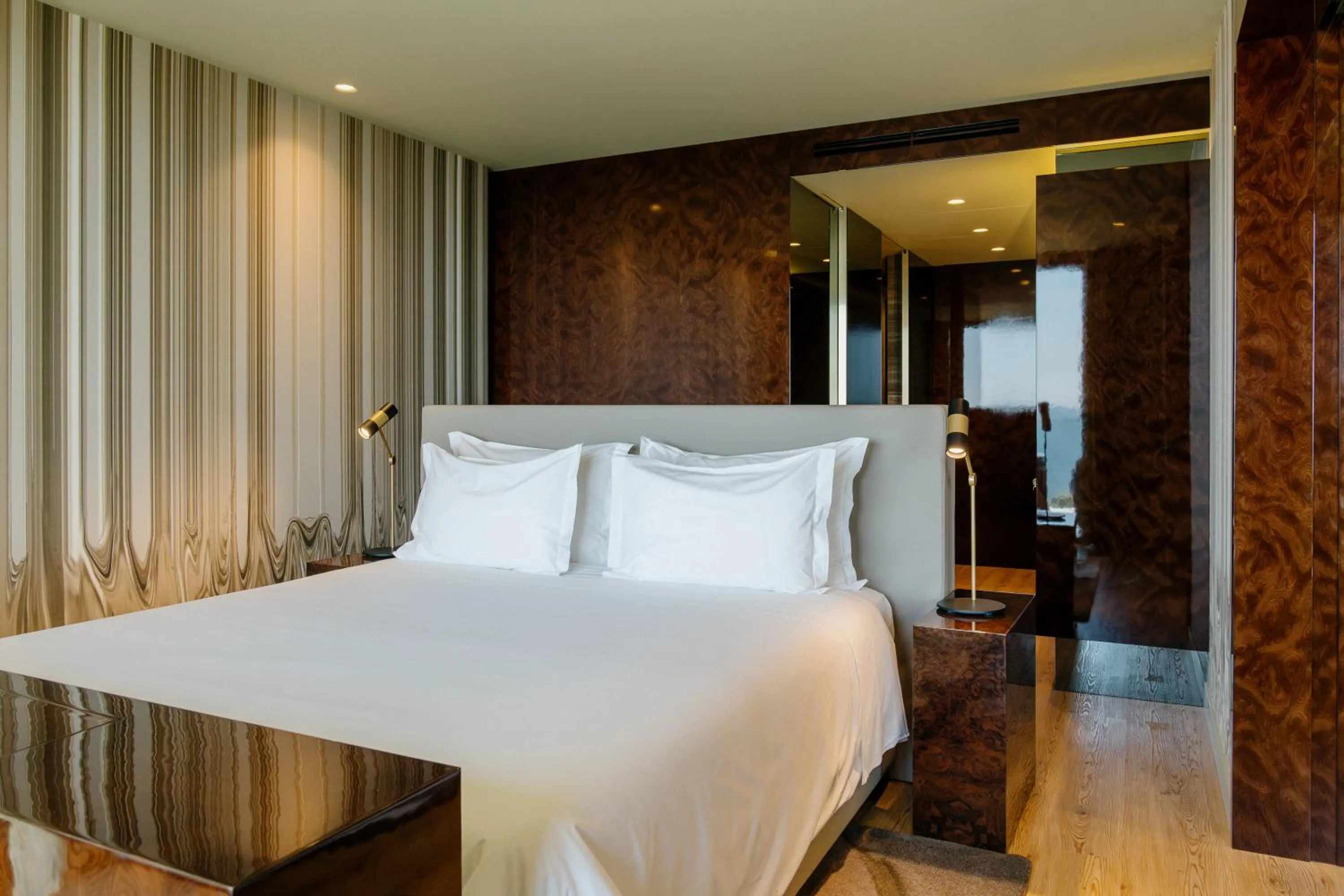 Sea view, Bed in Vila Foz Hotel & SPA - member of Design Hotels