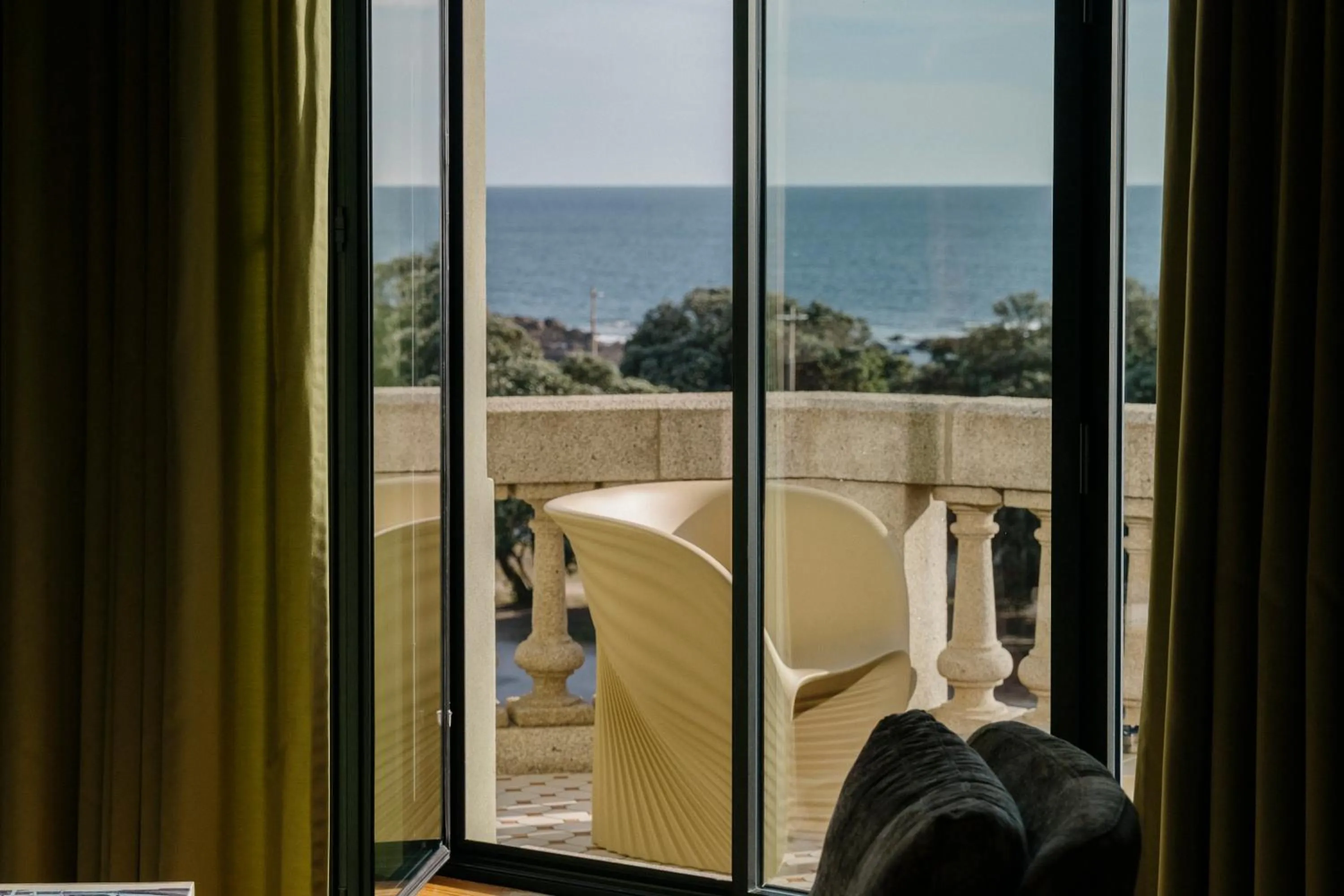 Balcony/Terrace in Vila Foz Hotel & SPA - member of Design Hotels