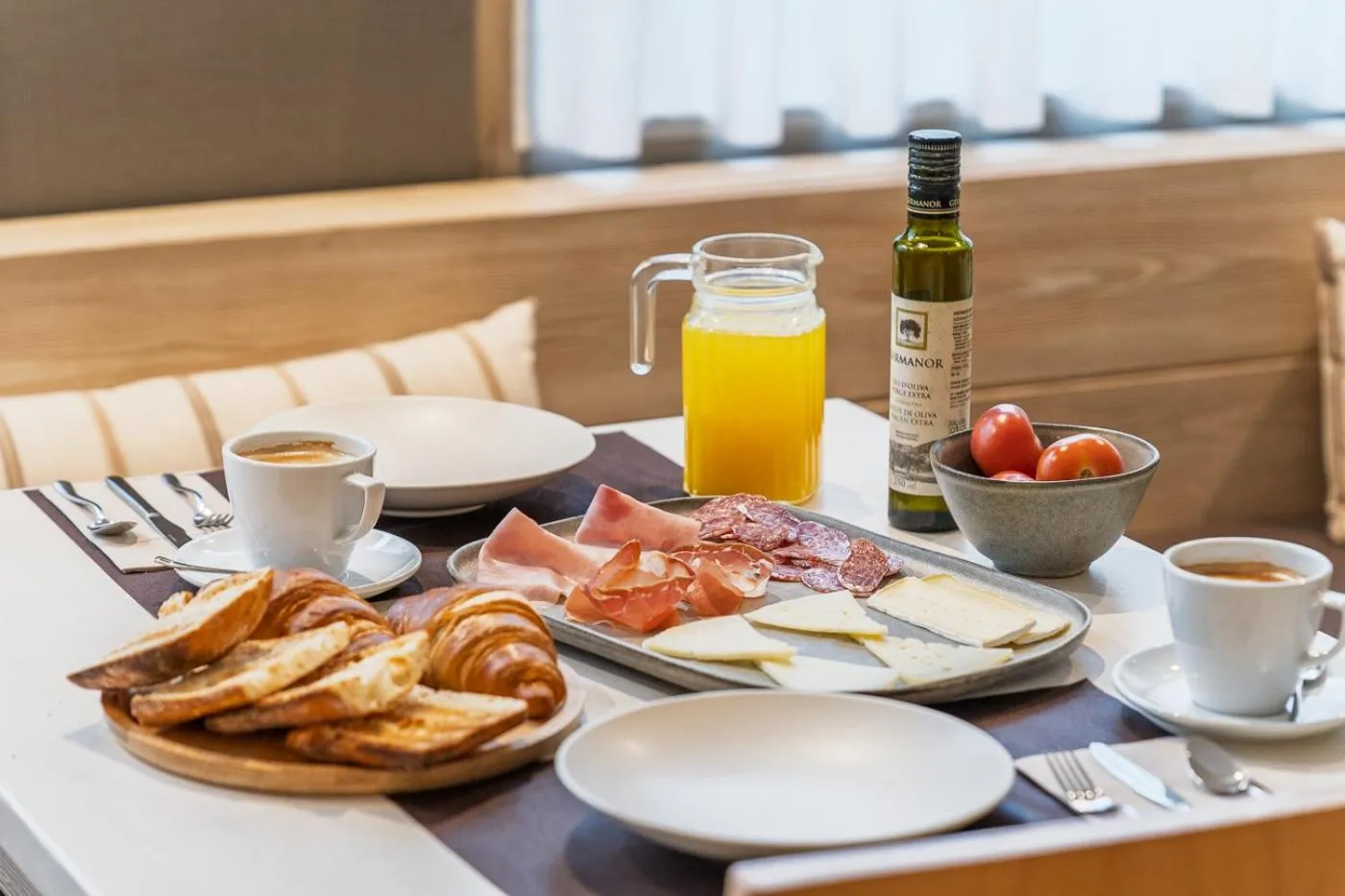 Breakfast in Hotel Ribaeta