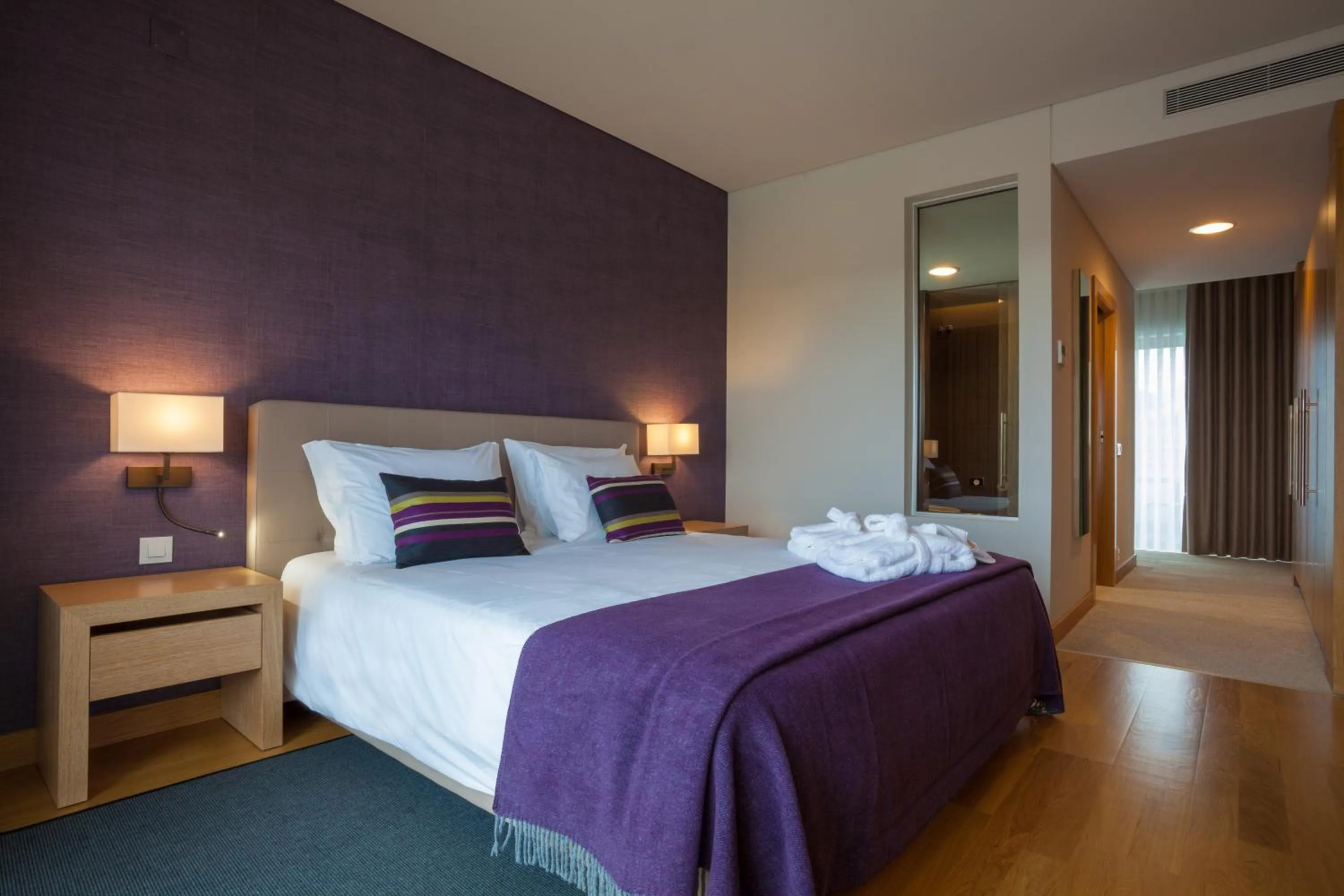 Bed in Madre de Água Hotel Rural de Charme