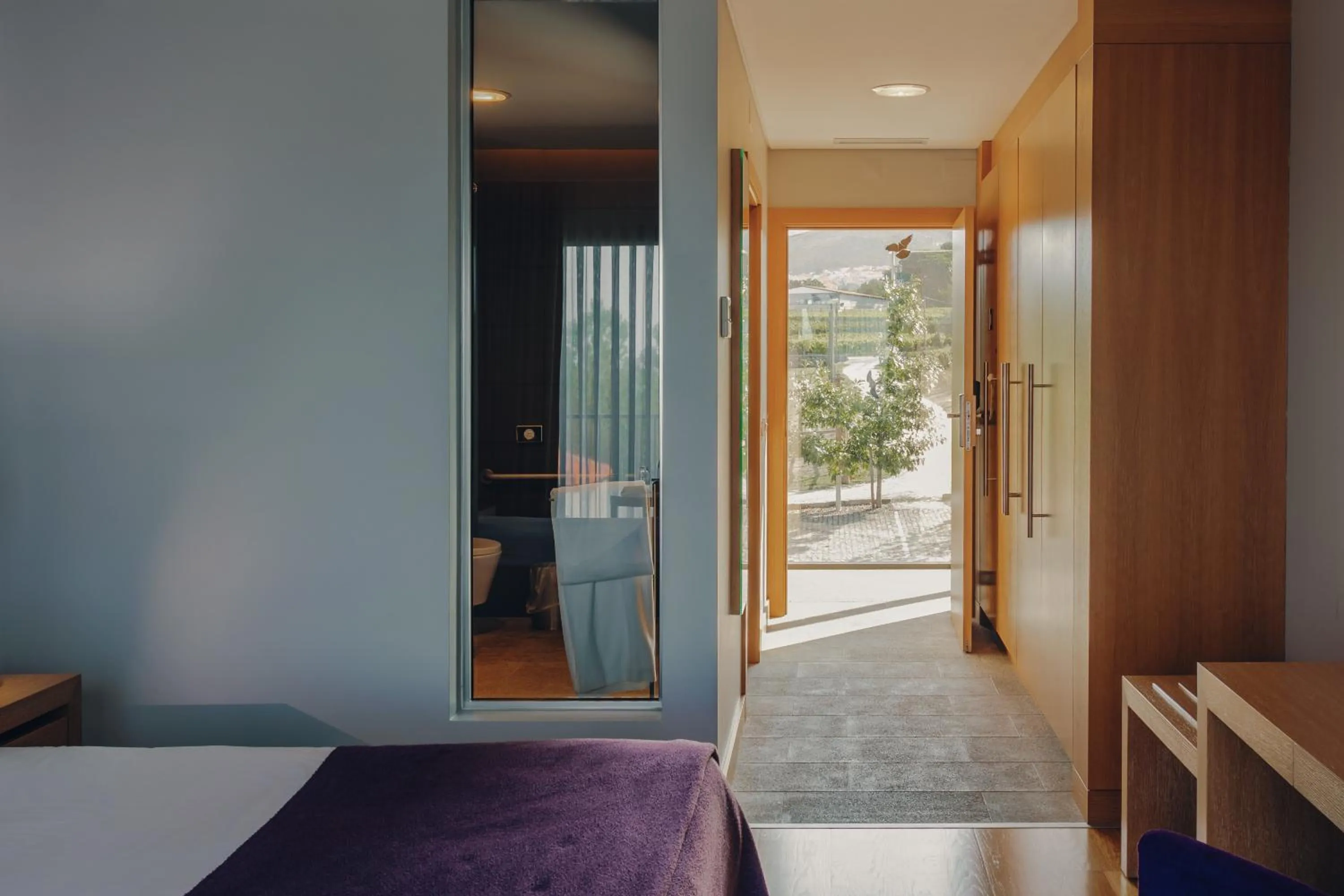 Bathroom, Bed in Madre de Água Hotel Rural de Charme