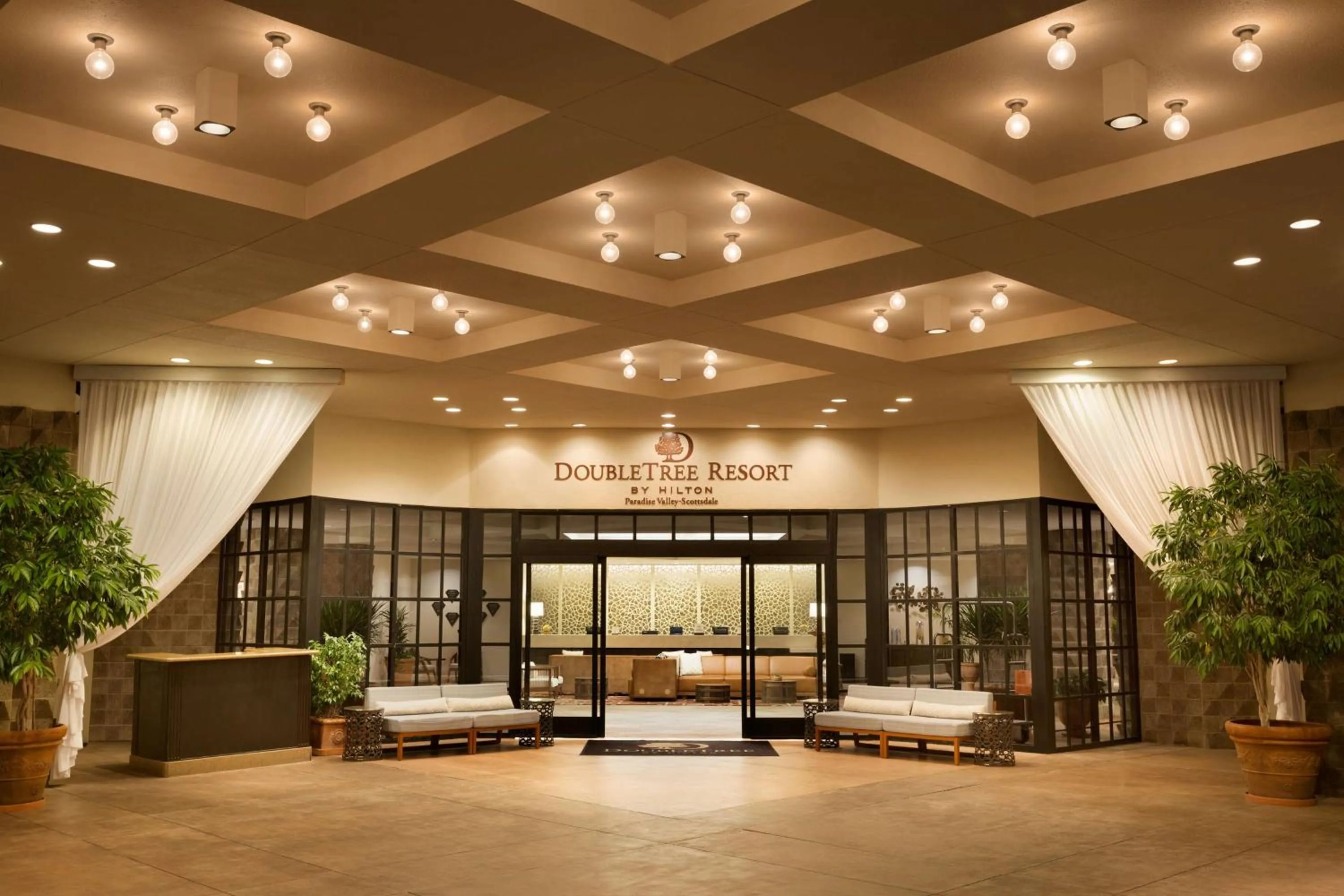 Lobby or reception in DoubleTree by Hilton Paradise Valley Resort Scottsdale