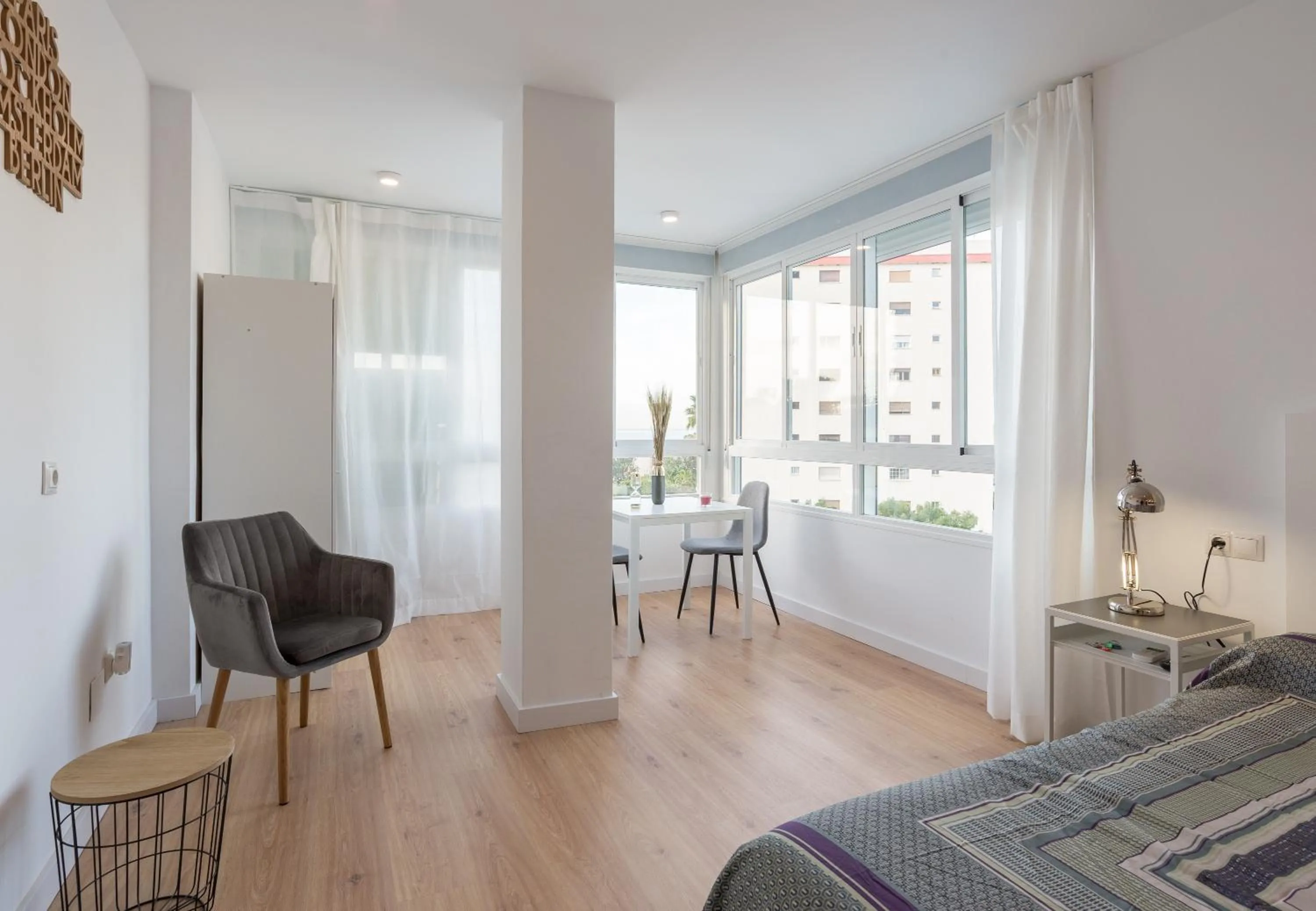 Bed in Estudio Candado Beach