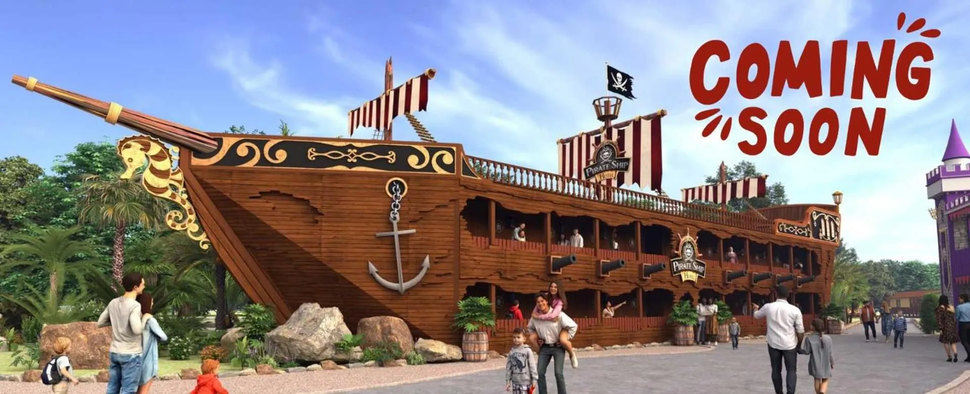 Property building in The Gulliver's Hotel