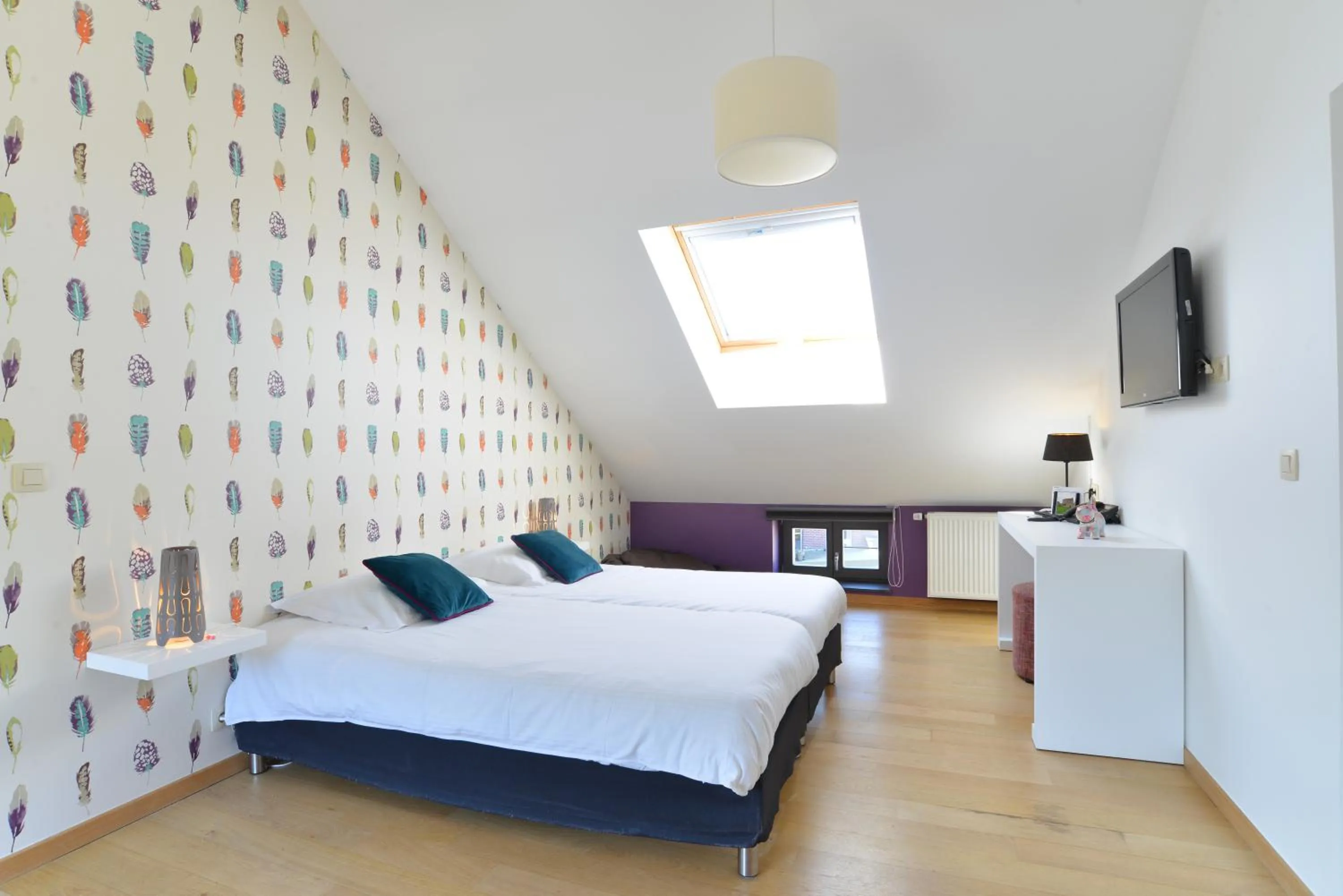 Bed in Durbuy Ô Restaurant Hotel