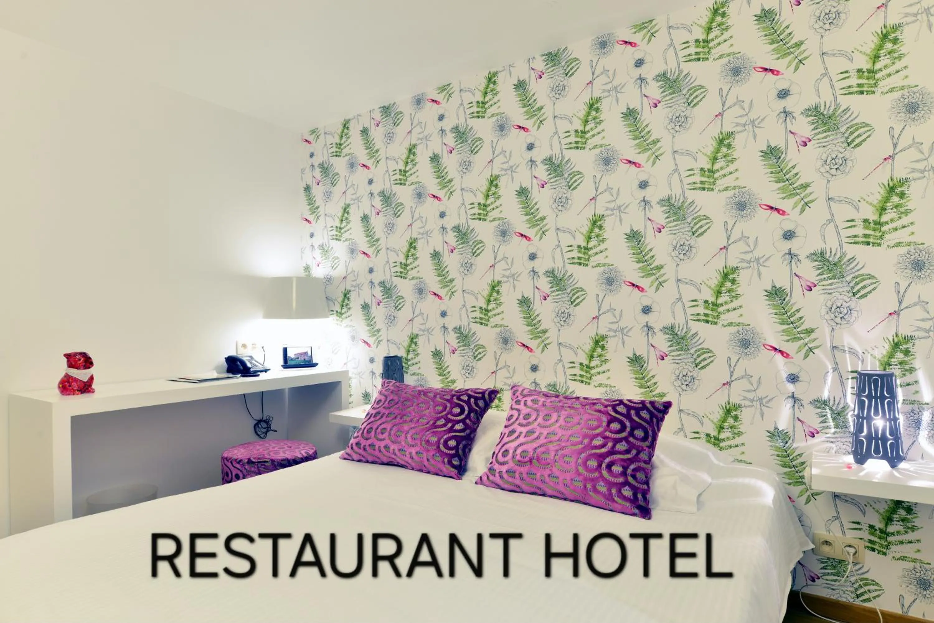 Bed in Durbuy Ô Restaurant Hotel