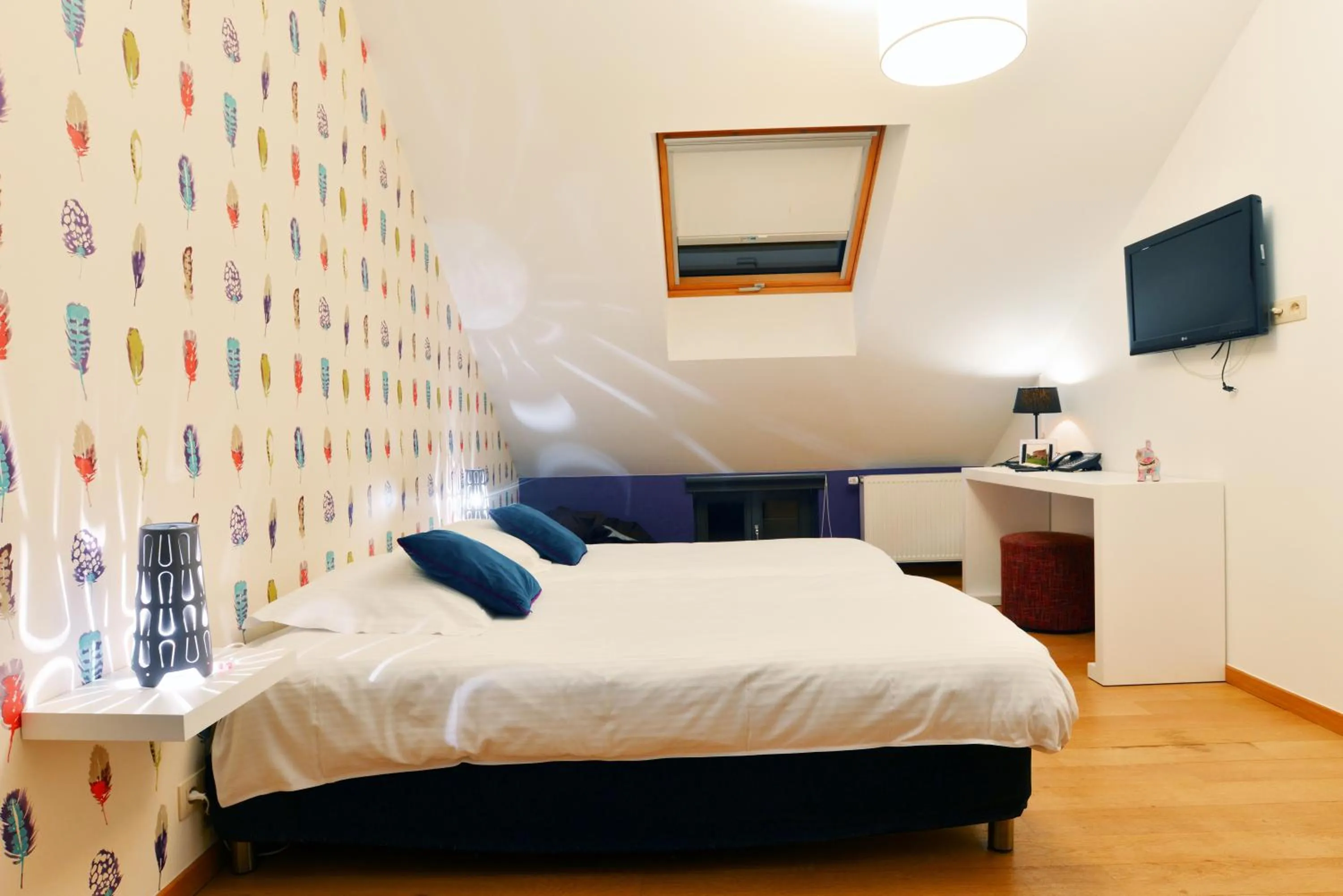 Bed in Durbuy Ô Restaurant Hotel