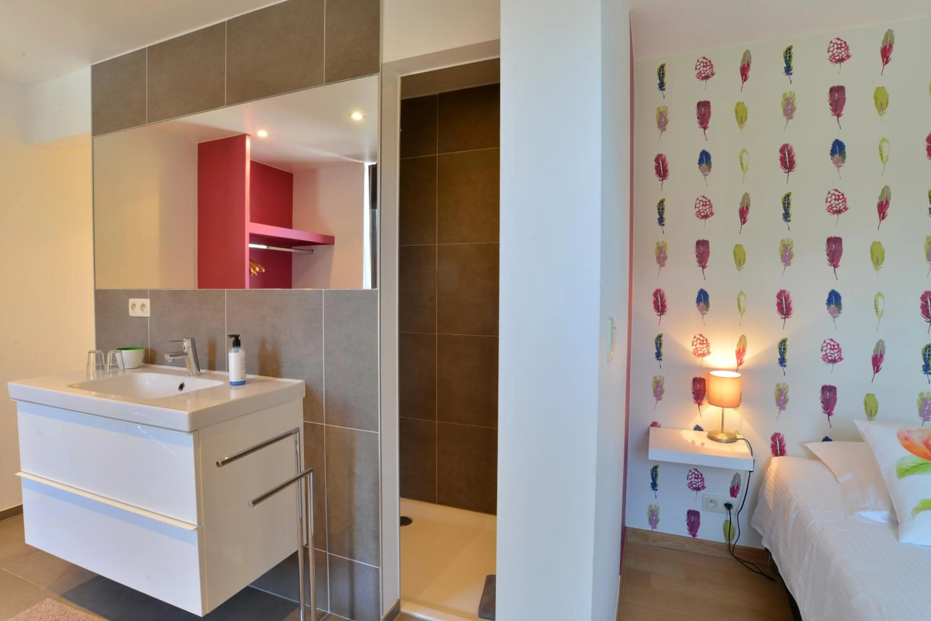 Shower in Durbuy Ô Restaurant Hotel