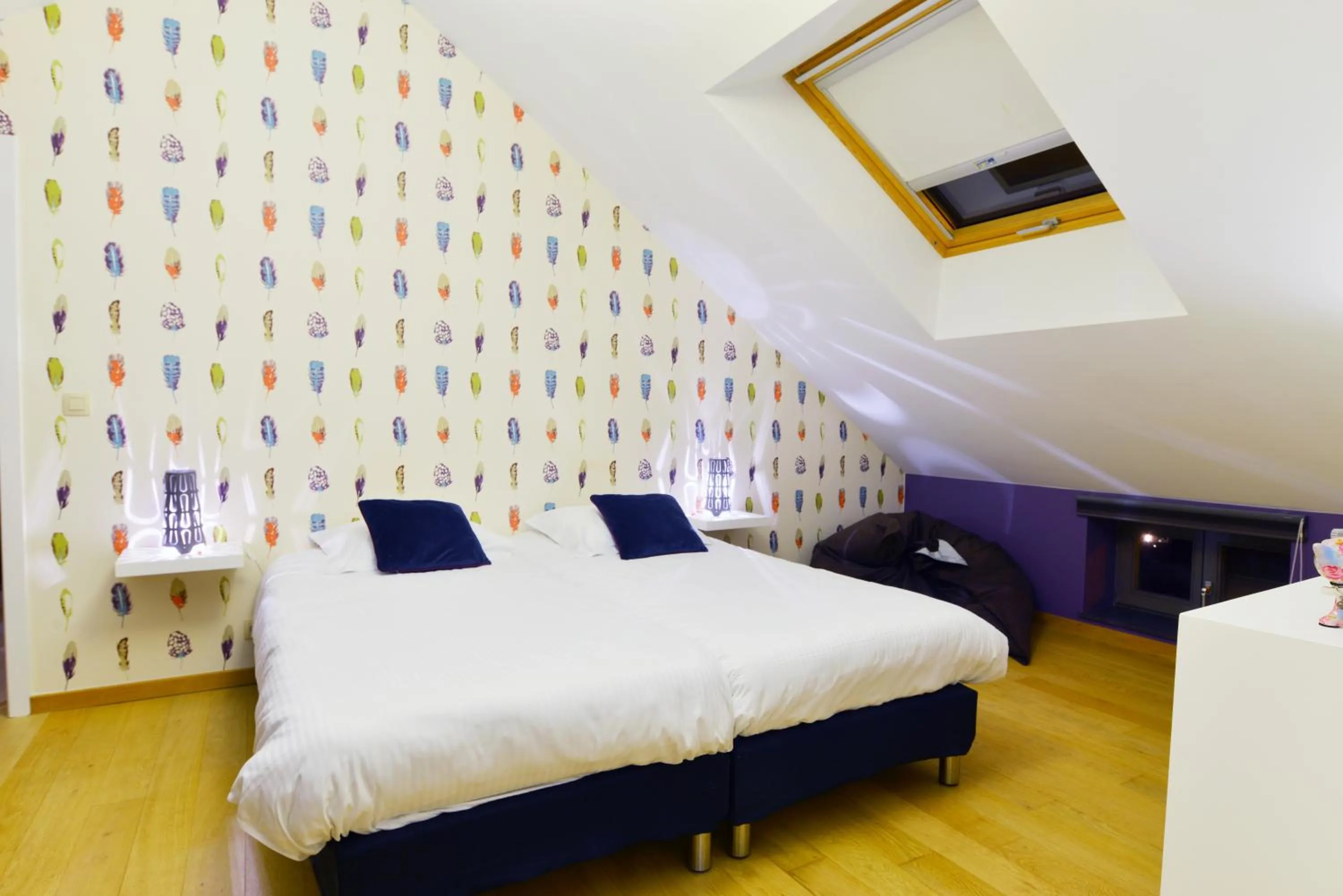 Bed in Durbuy Ô Restaurant Hotel