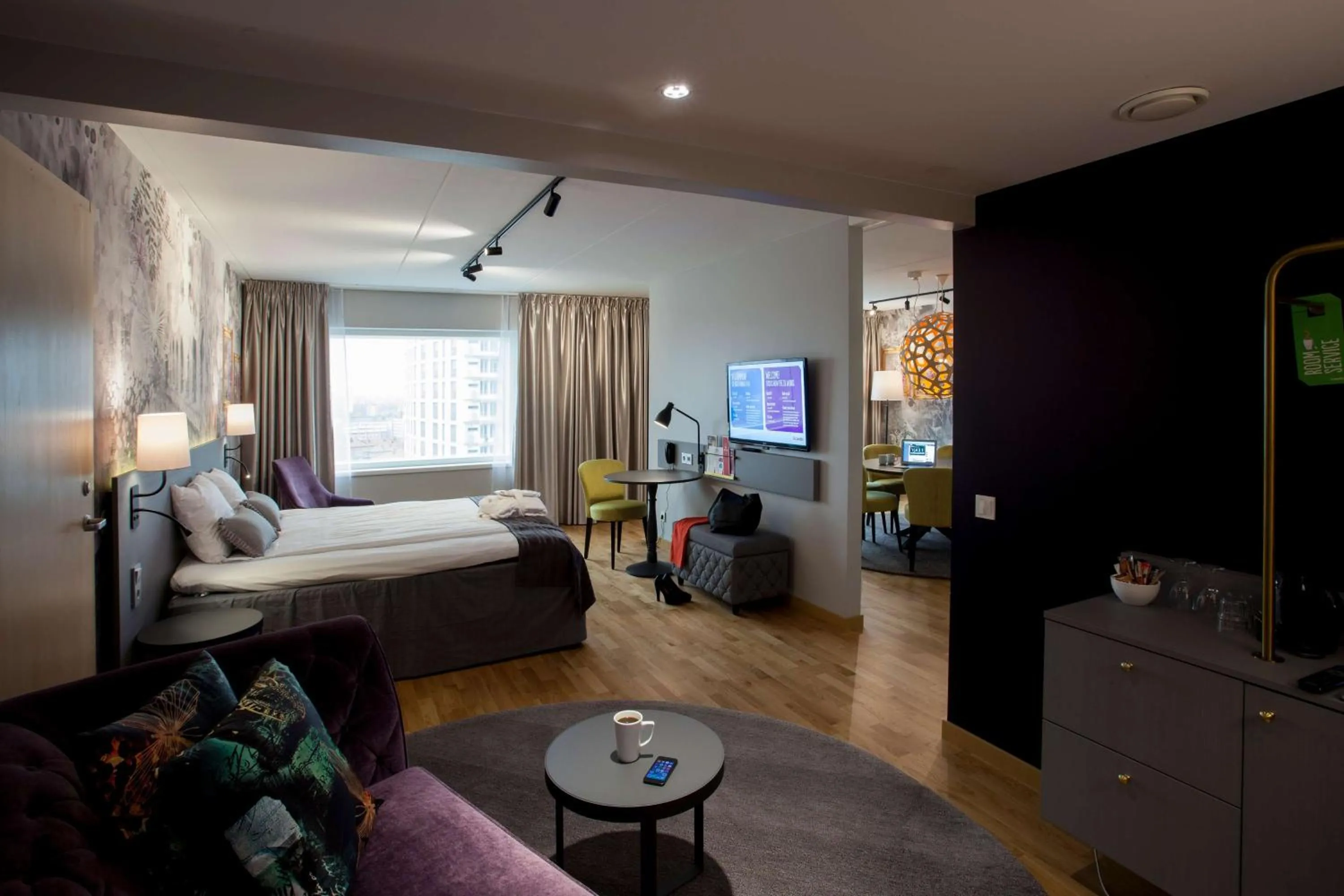 Bedroom, Bed in Scandic Triangeln