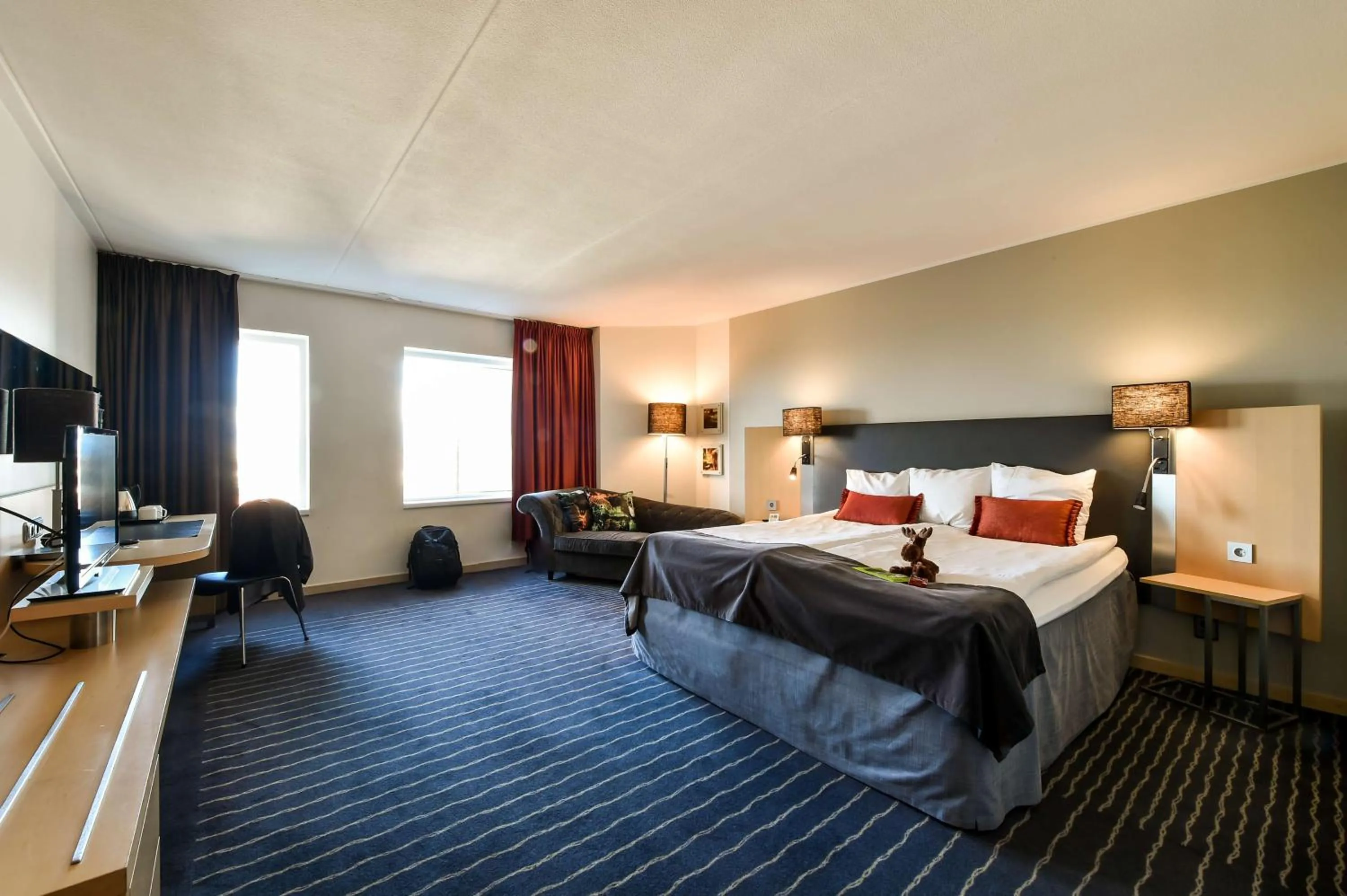 Bedroom, Bed in Scandic Triangeln