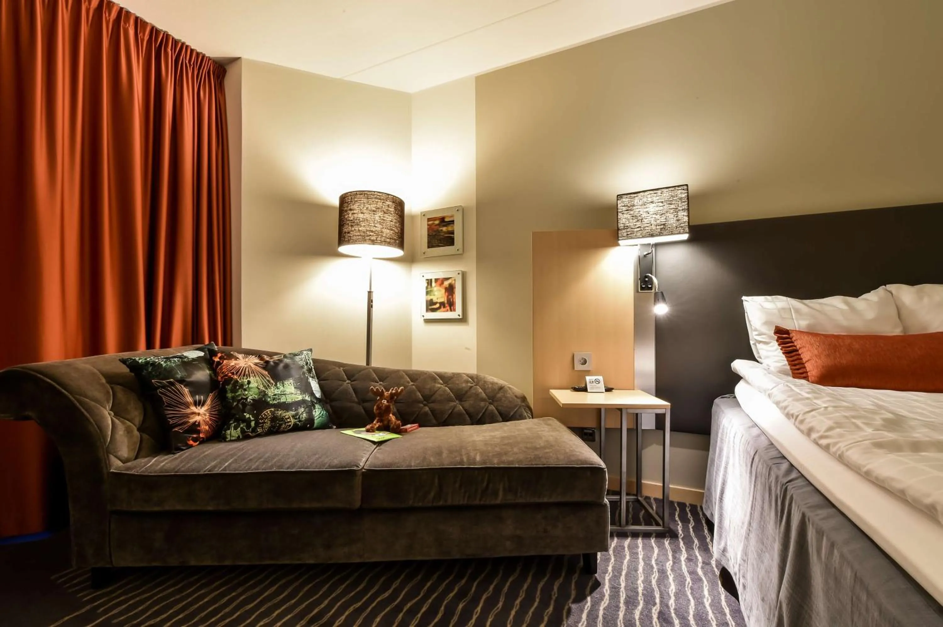 Bedroom, Bed in Scandic Triangeln