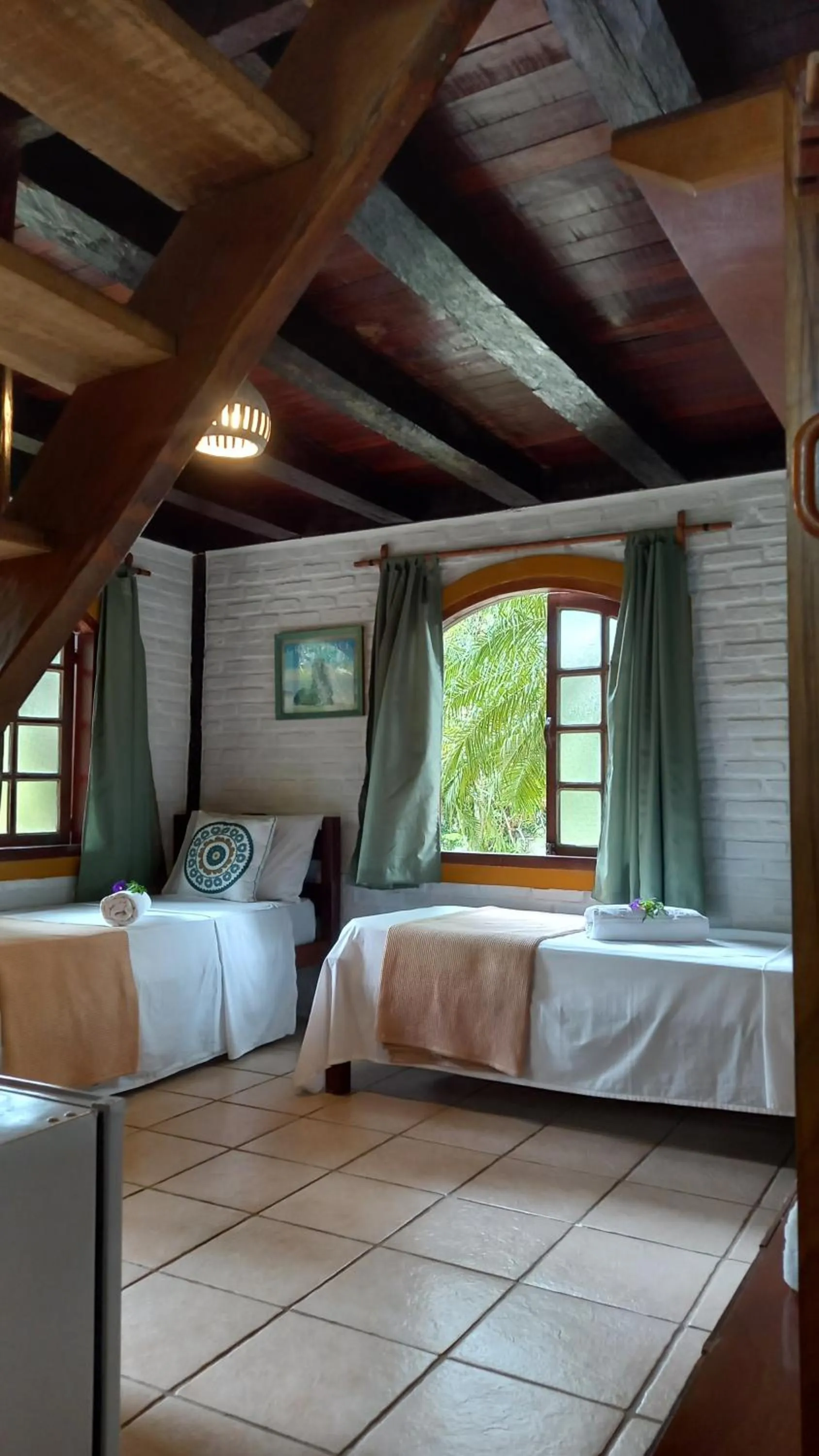 Photo of the whole room, Bed in Pousada Atlântida