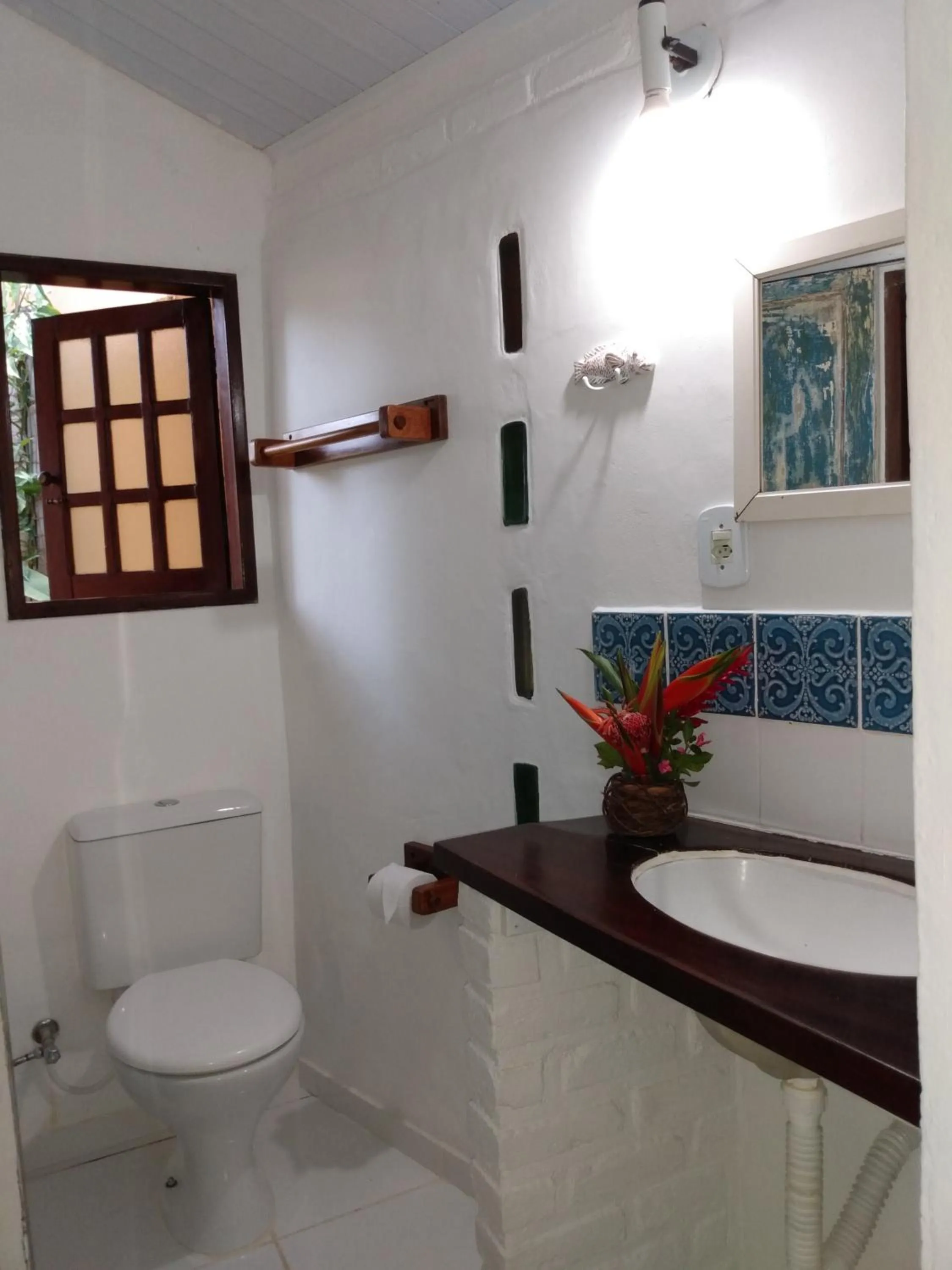 Bathroom in Pousada Atlântida