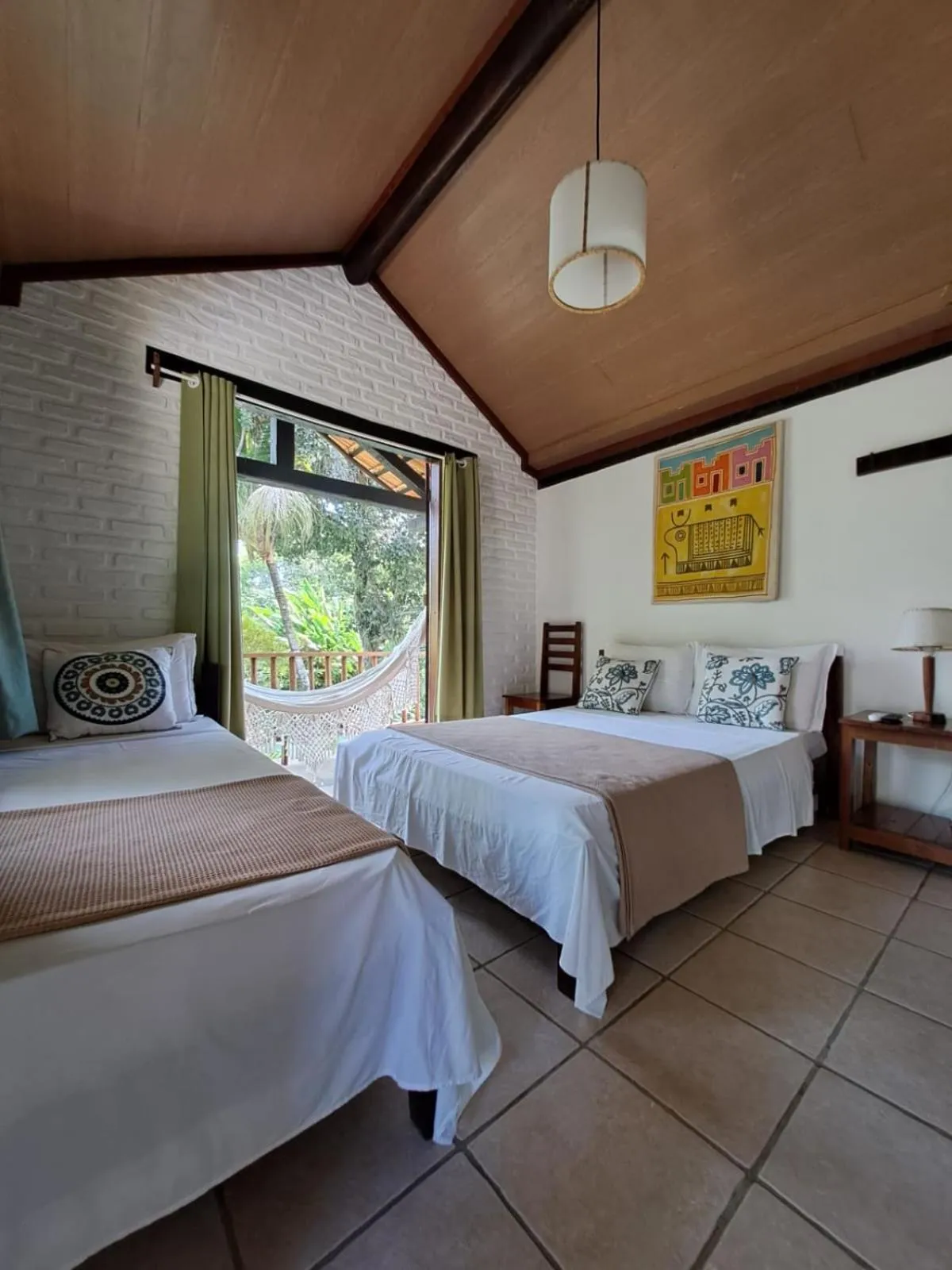 Bedroom, Bed in Pousada Atlântida